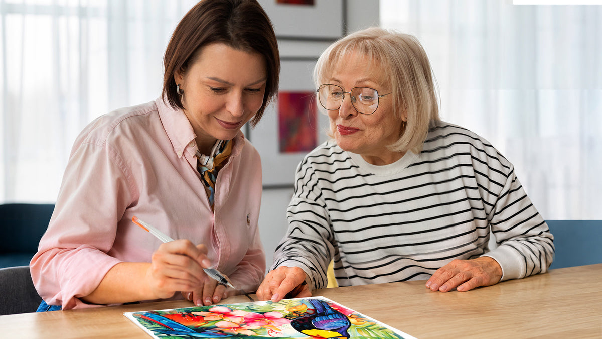 Dementia Activities for Seniors: What to Do Together When Words Get Hard