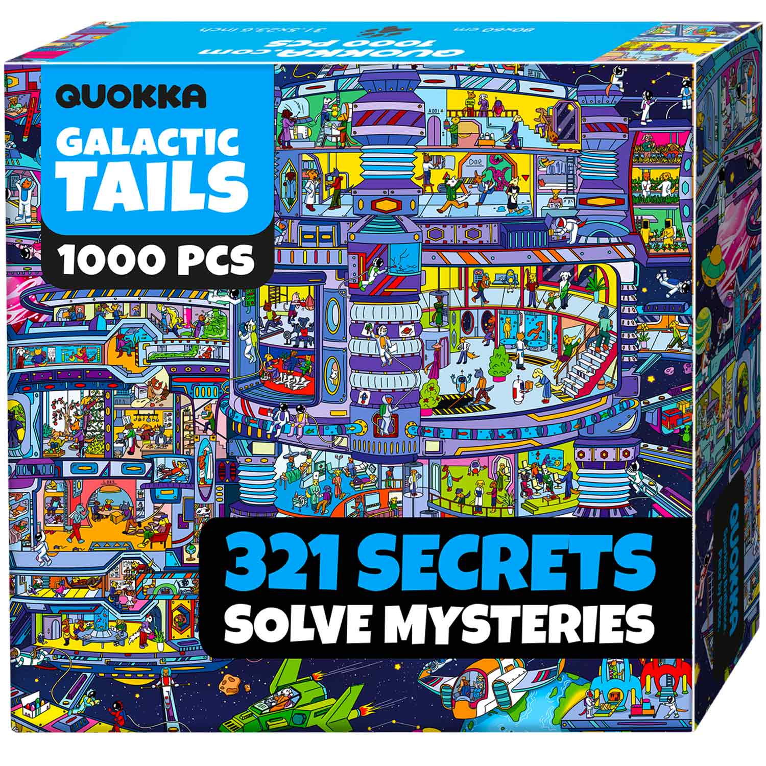 1000 Pcs Jigsaw Puzzle for Adults | Galactic Tails