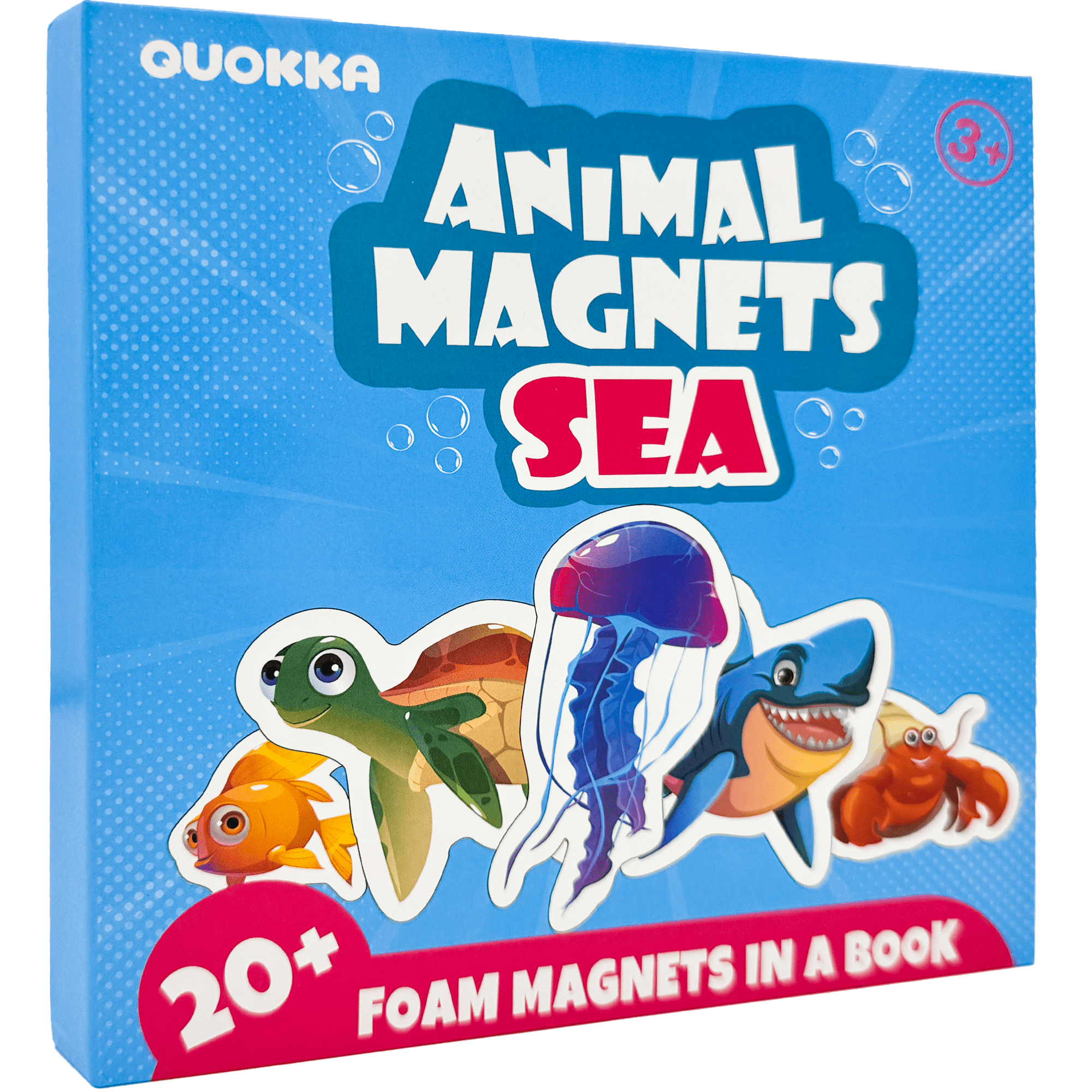 QUOKKA Travel Magnetic Book for Kids | Sea Animals