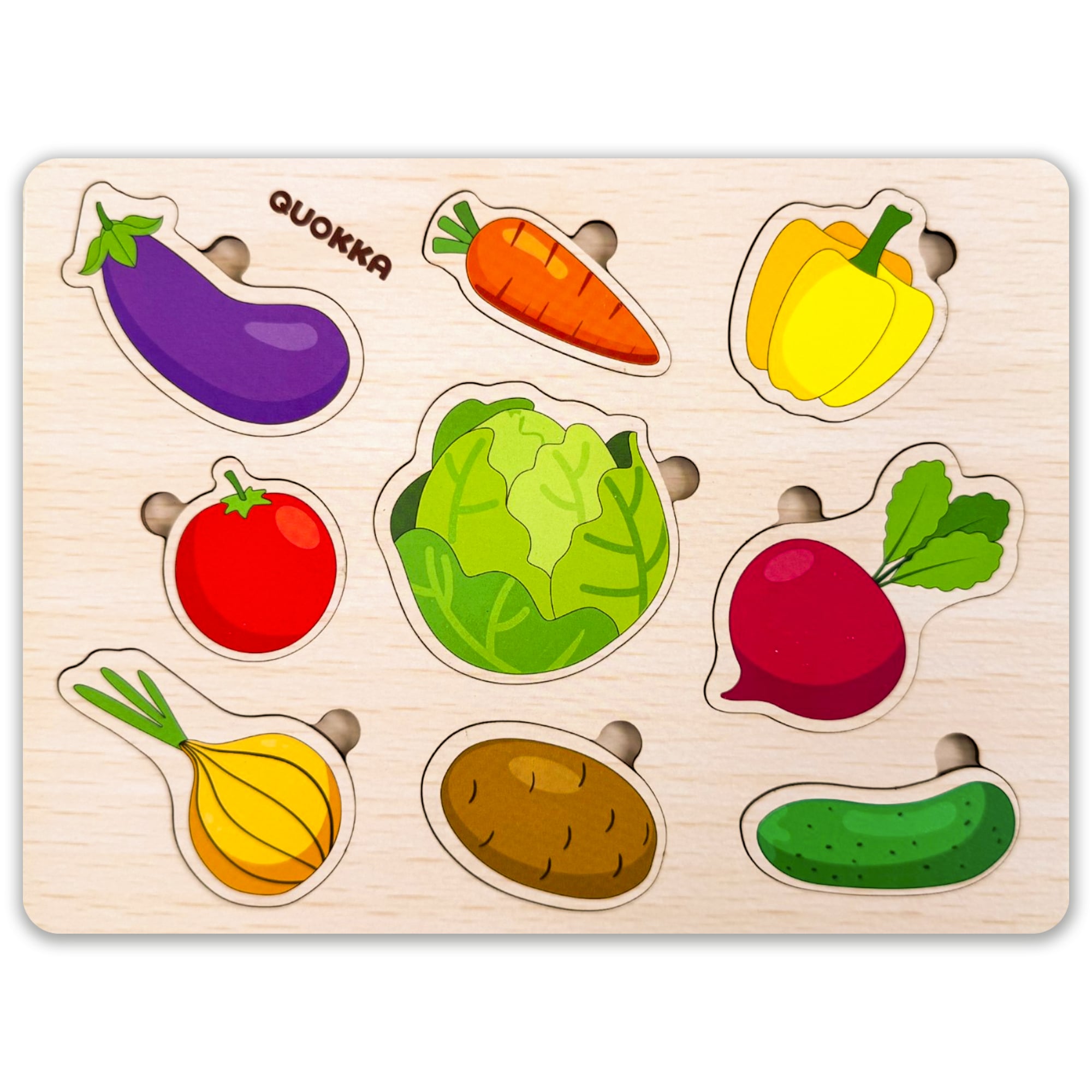 Wooden Puzzles for Toddlers