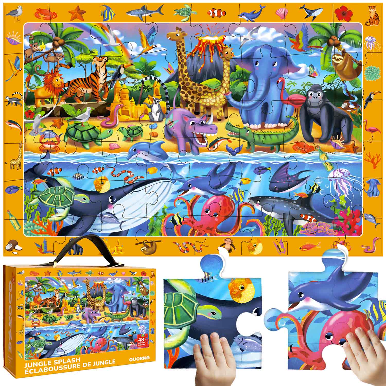 Floor puzzles for Kids Ages 4-8