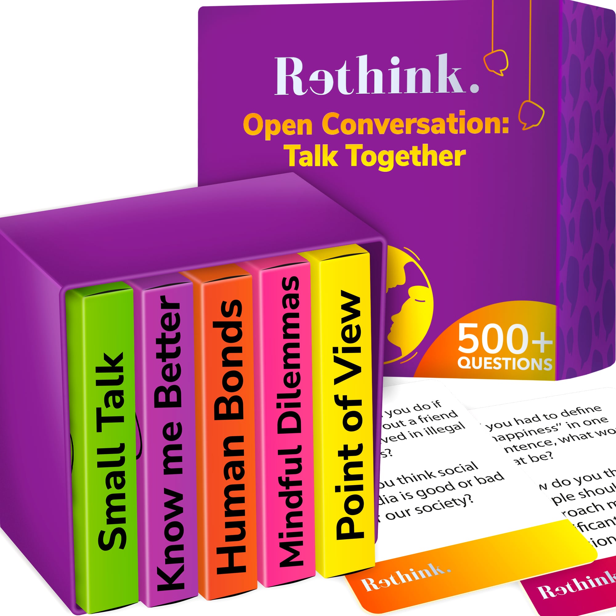 Conversation Cards Game - Universal Edition