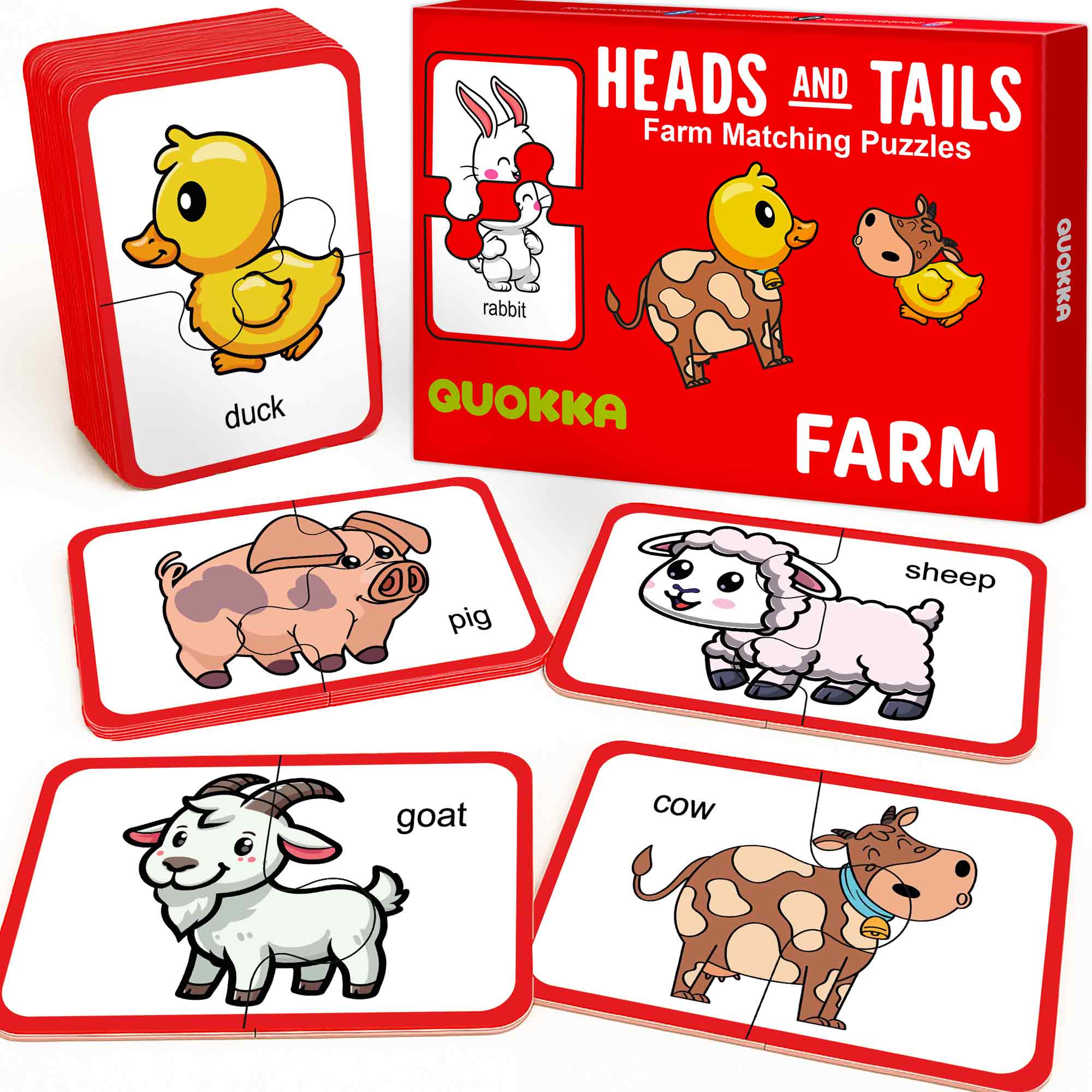 VAR SYNC Matching Puzzle for Toddlers - 16 Pairs of pictures