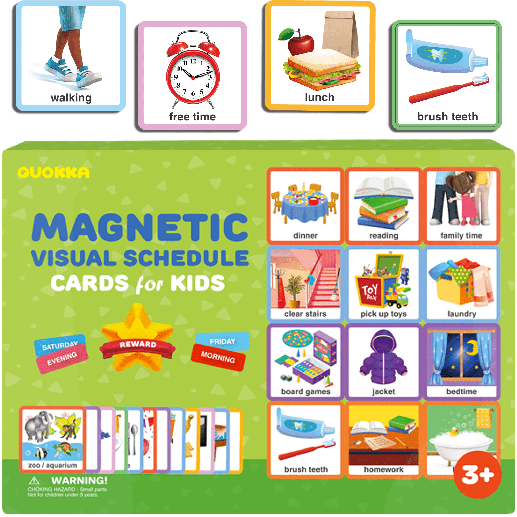 Behavior Chore Chart Cards for Kids