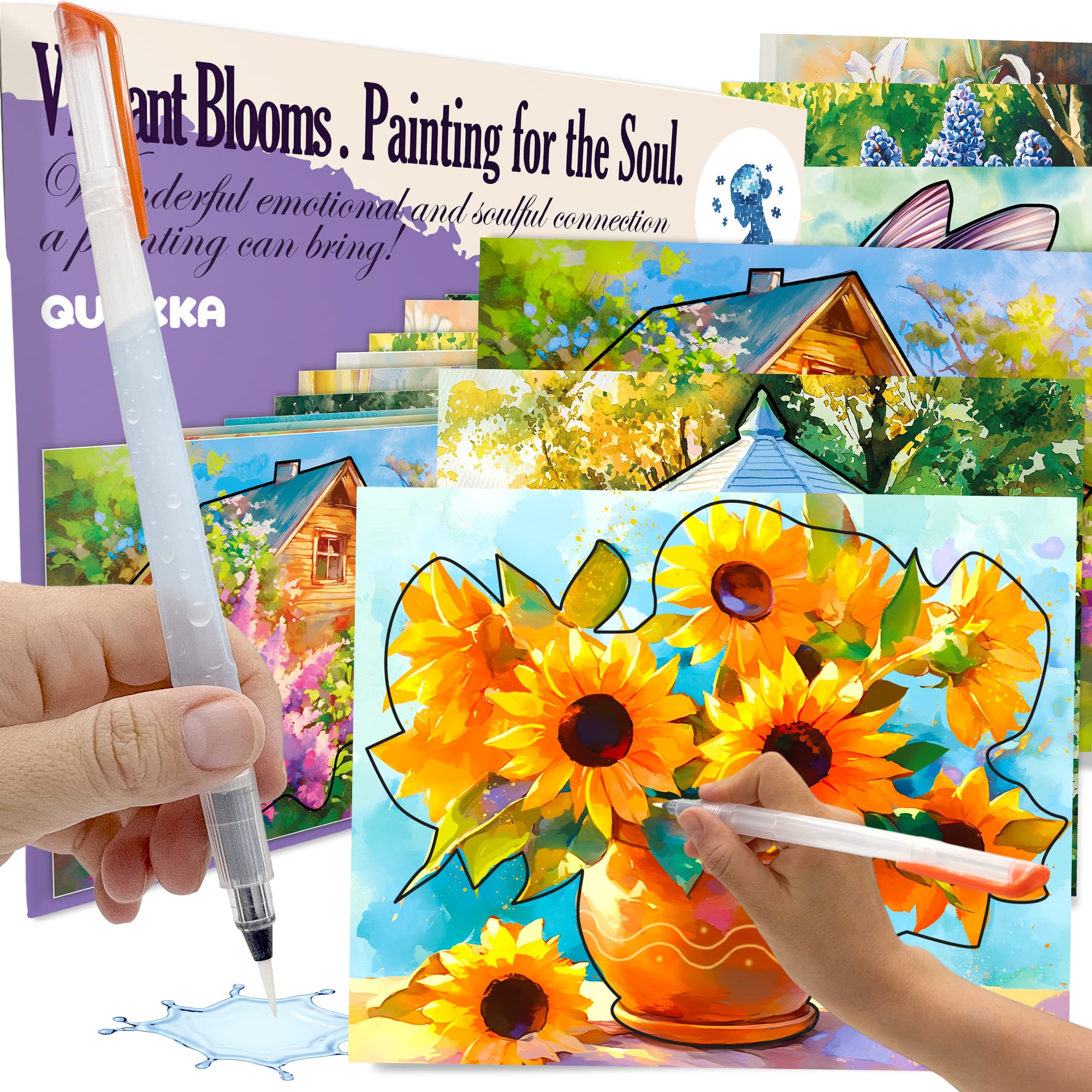 Water Painting Dementia Activities