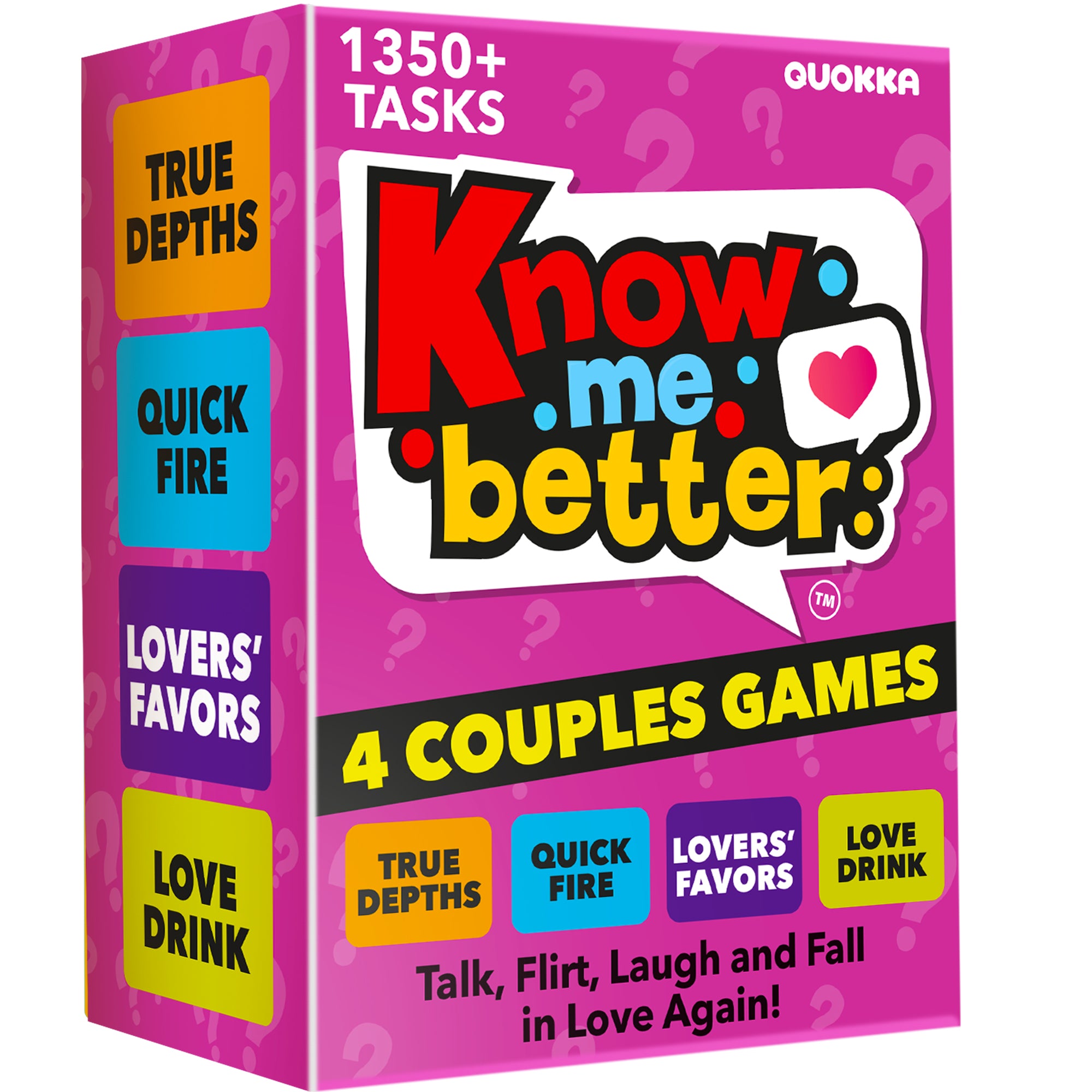 4 Set Card Game for Couples - Know Me Better