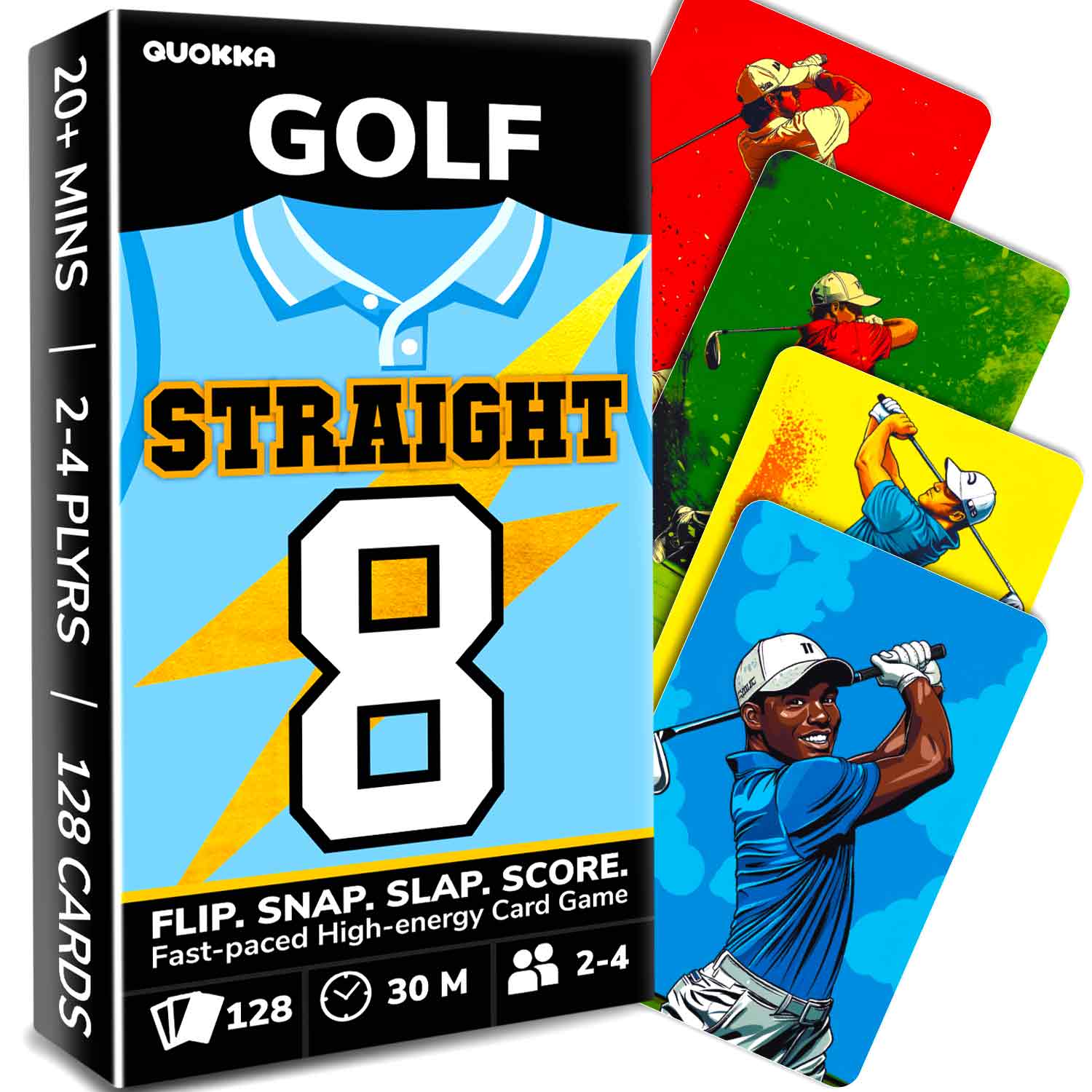 Fast-Paced Golf Card Game for Kids & Adults