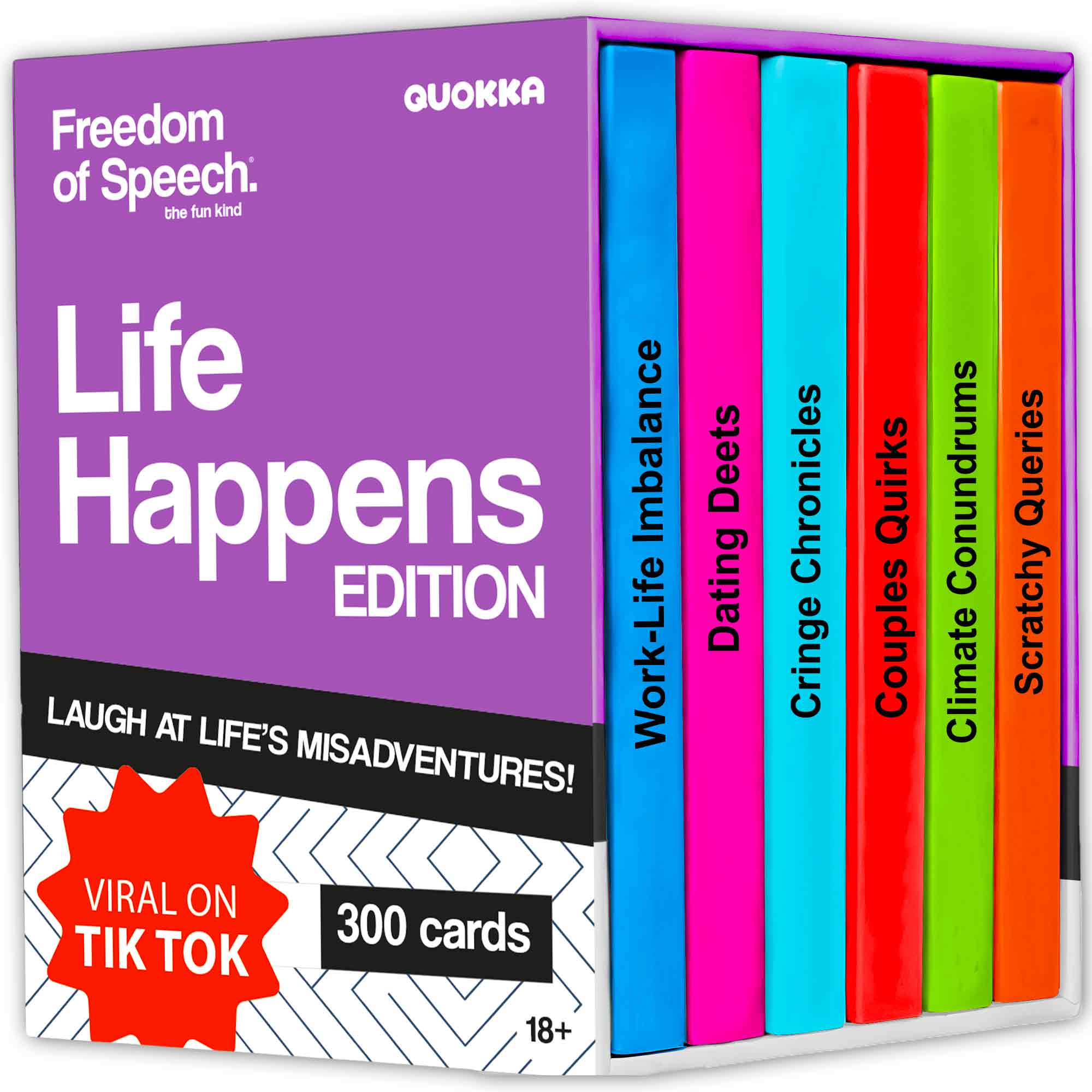 Party Card Game Freedom of Speech for Adults | Life Happens