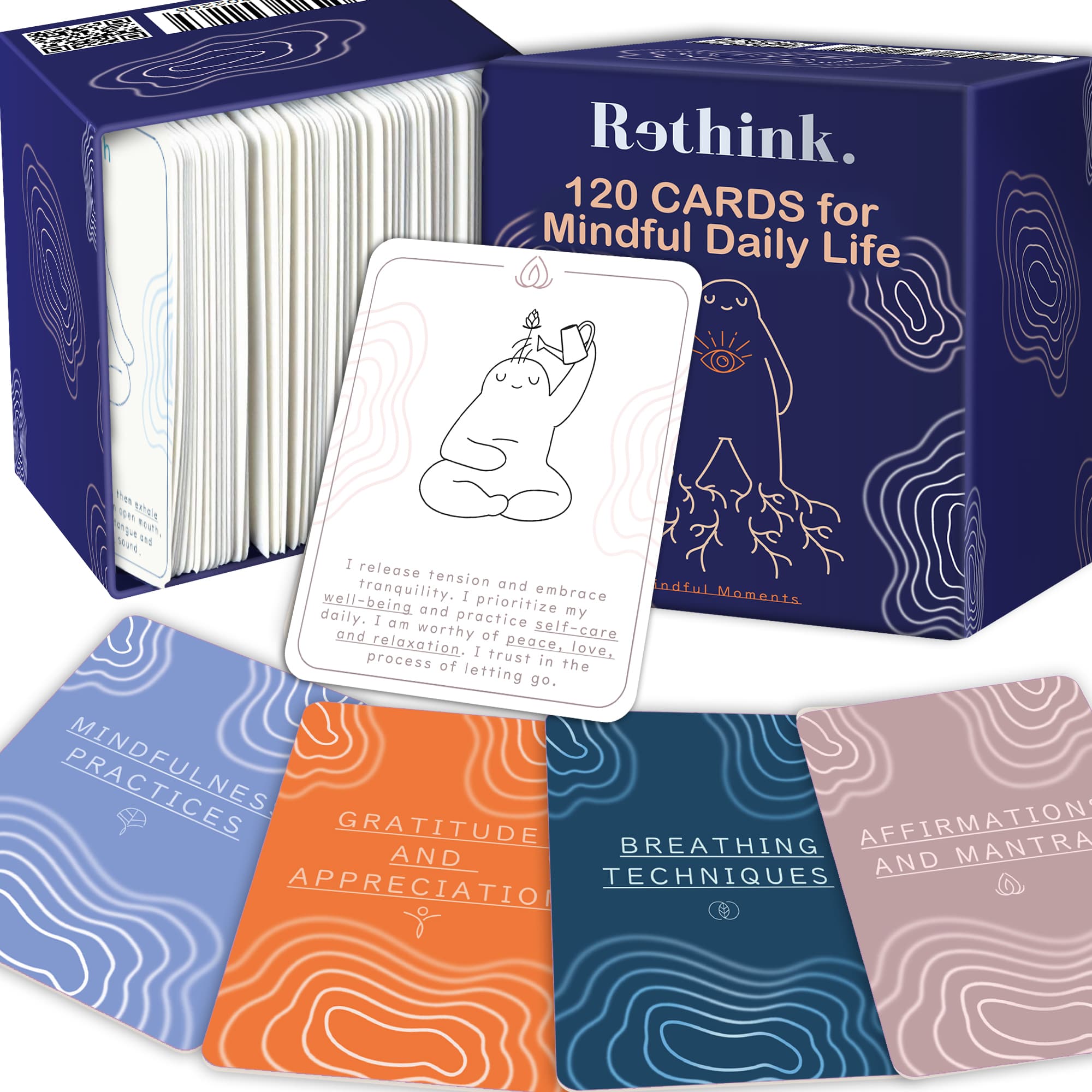 Rethink!: 120 Meditation Cards