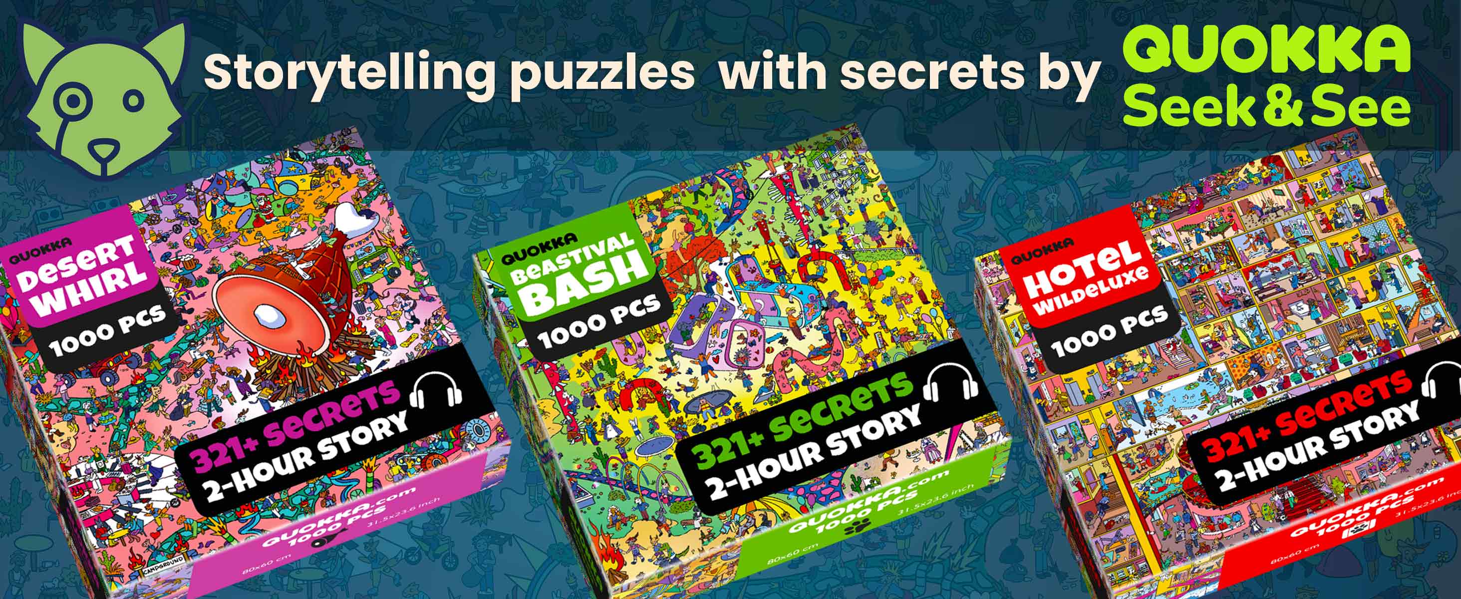 1000 Piece Puzzle for Adults and Teens – Desert Whirl