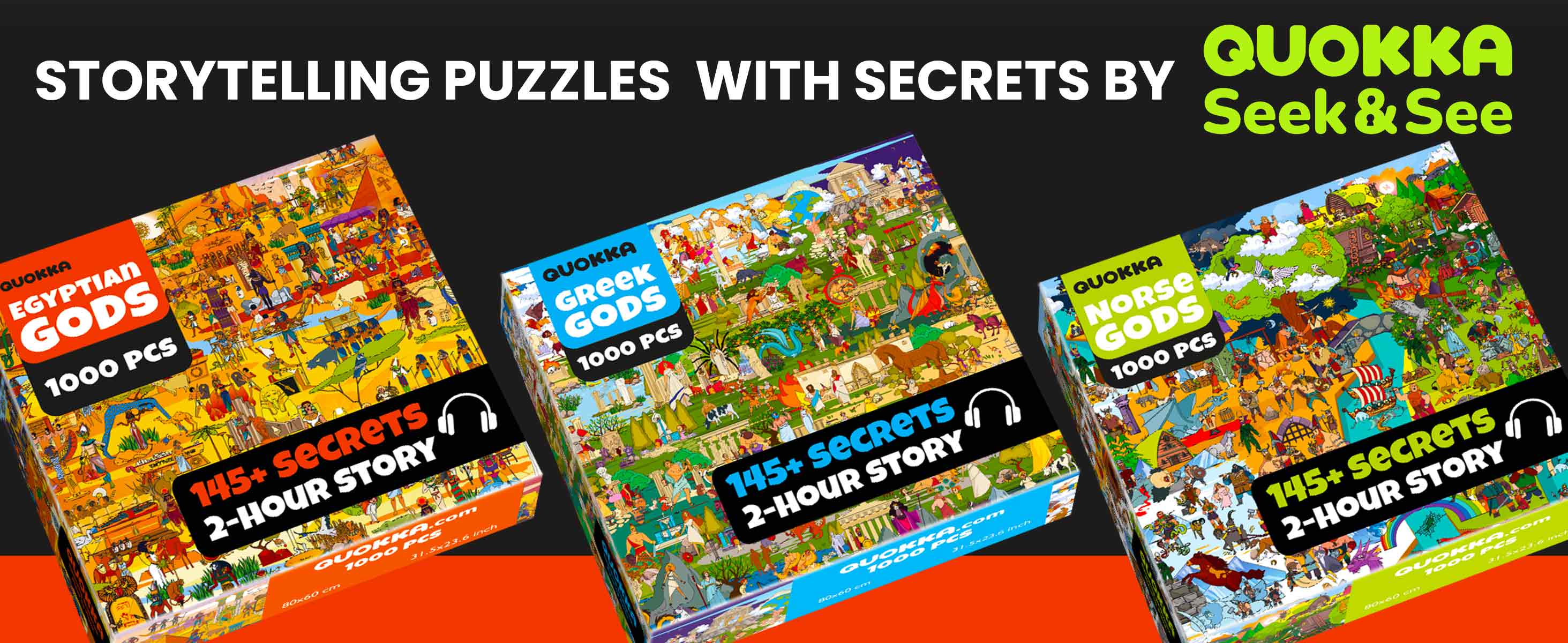 1000 Piece Puzzle for Adults Egyptian Gods