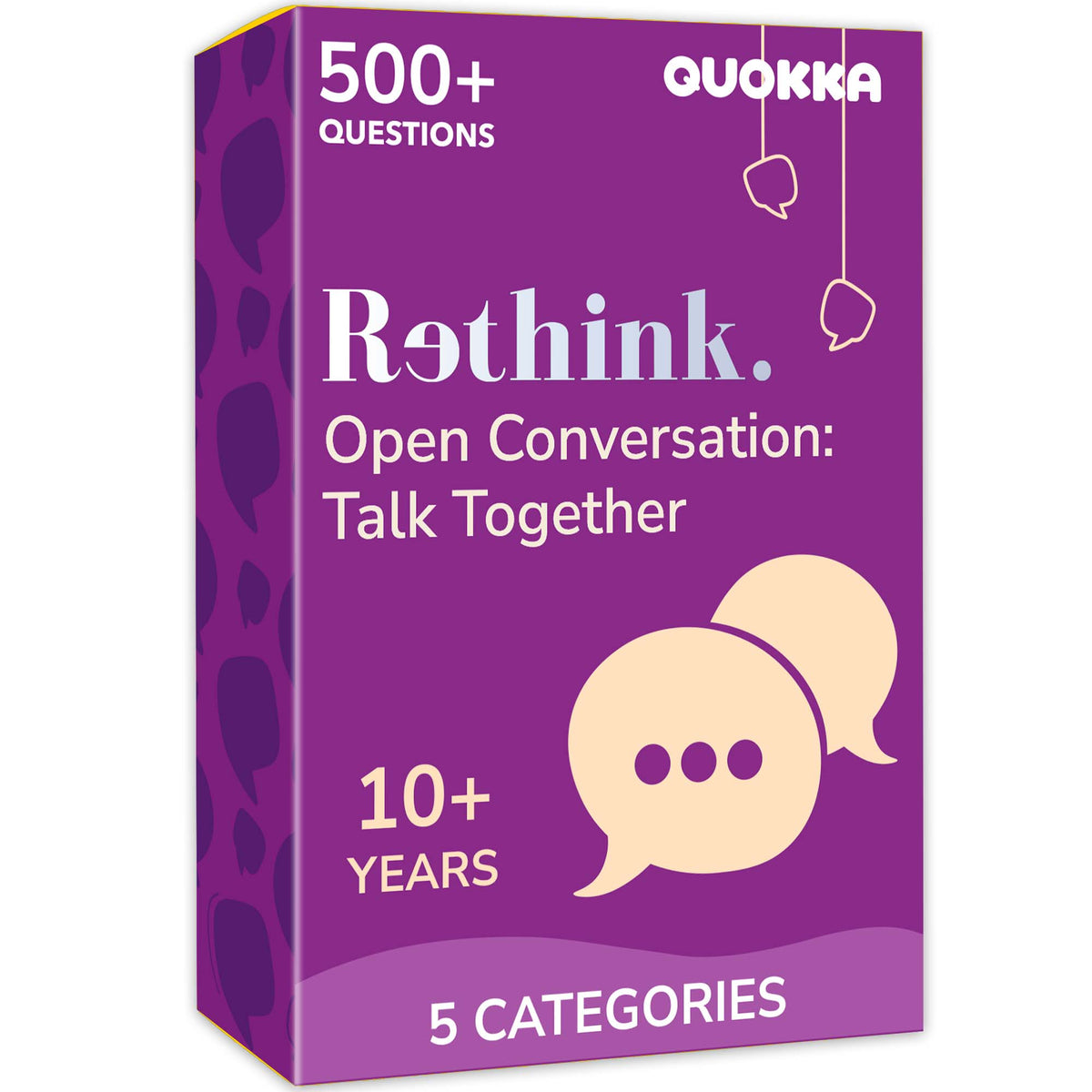 Rethink!: Conversation Starters Universal | 100 Cards