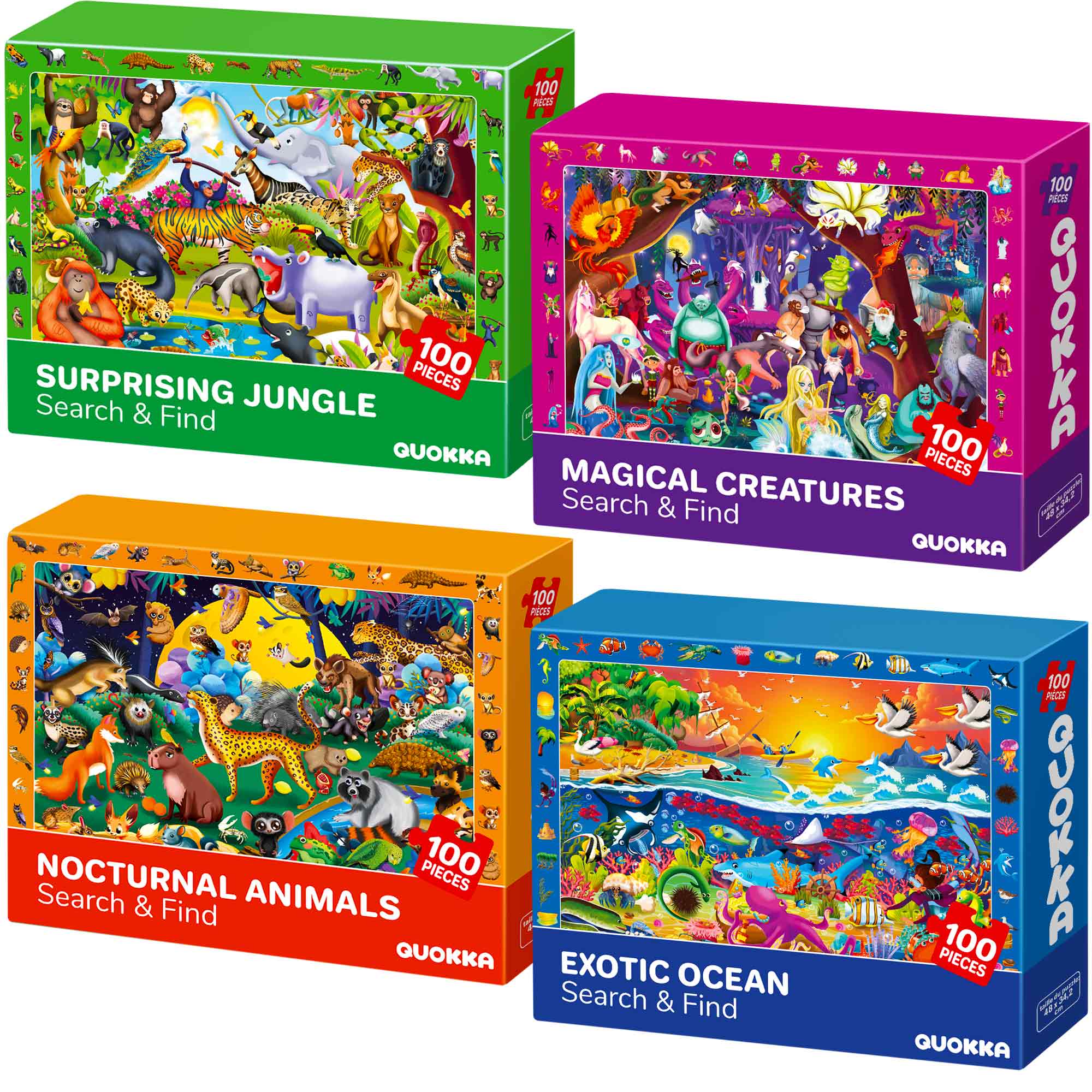 100 Piece Puzzles for Kids