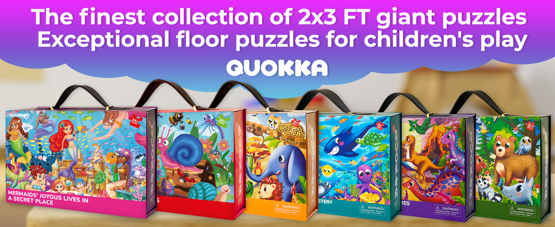 Giant Floor Puzzles for Kids