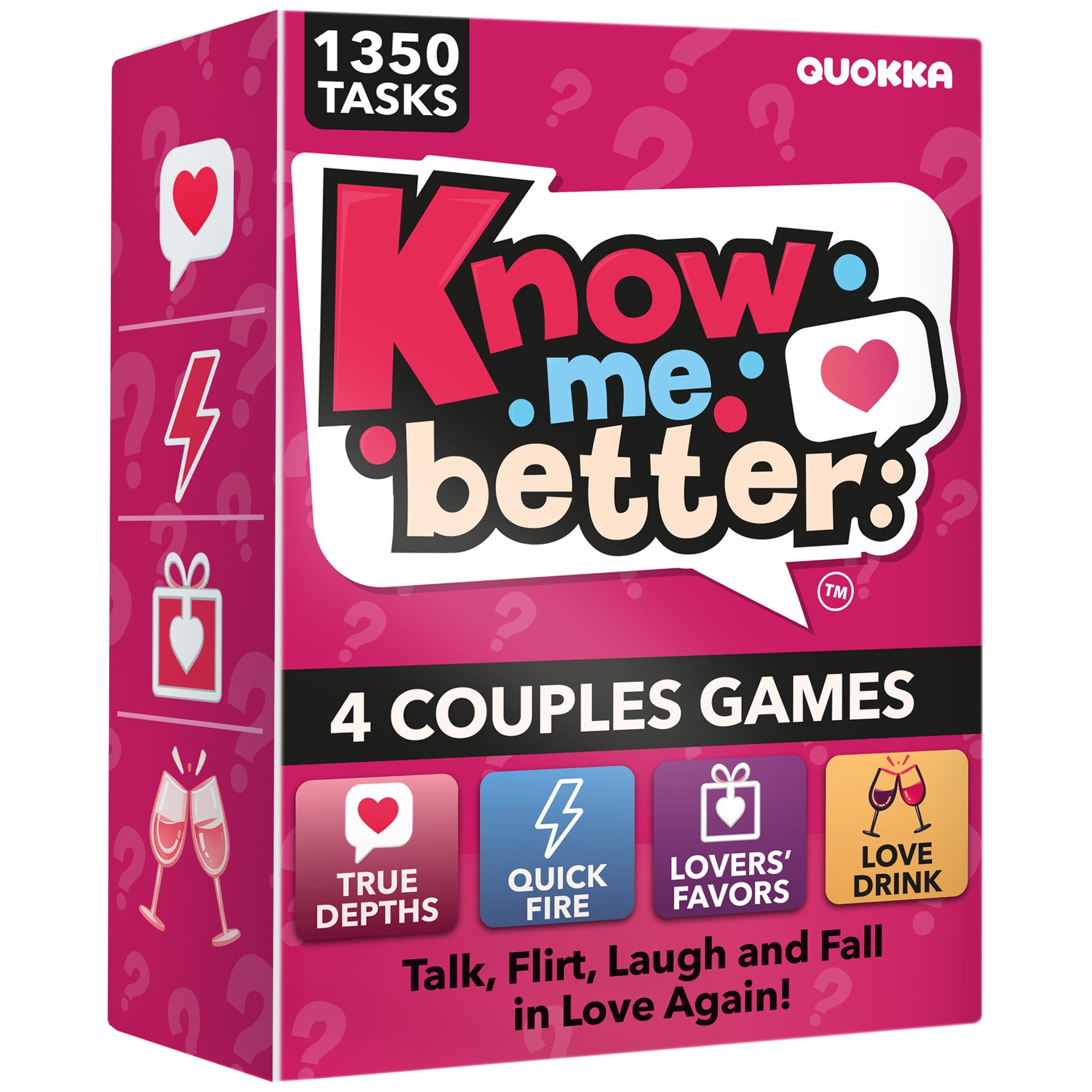 4 Set Card Game for Couples - Know Me Better