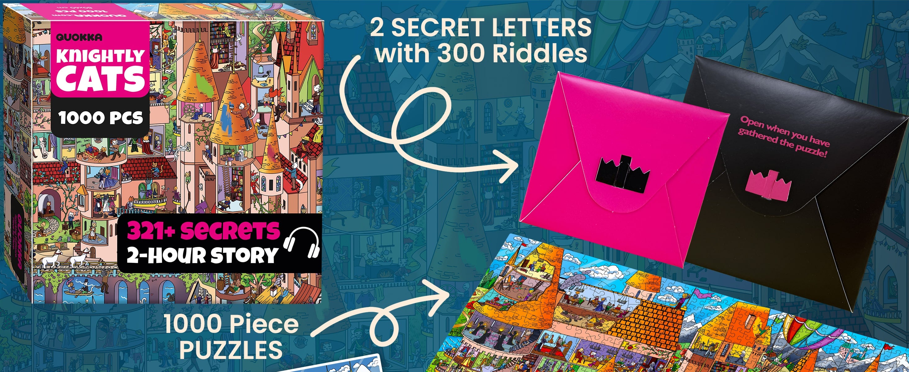 1000 Piece Jigsaw Puzzle for Adults