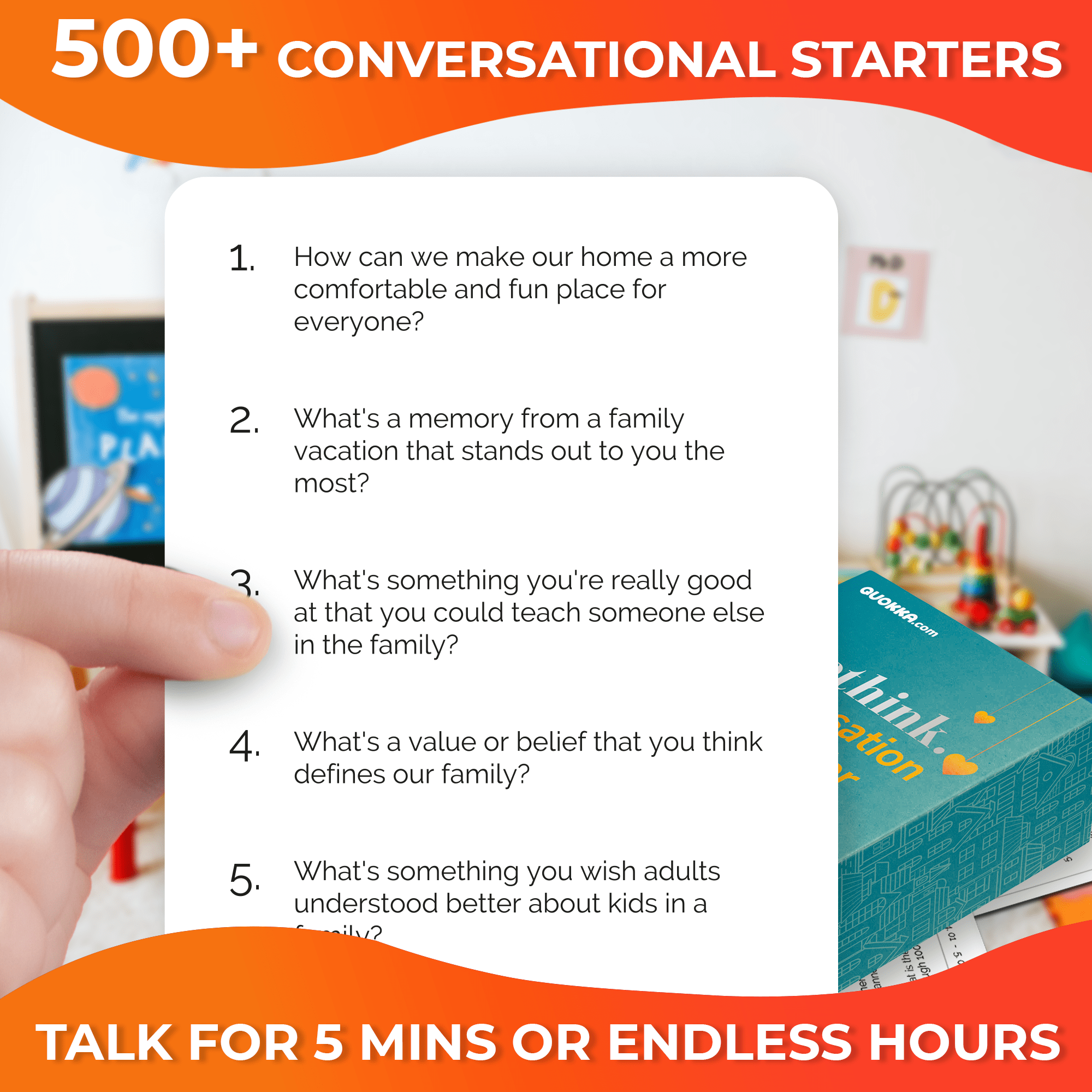 QUOKKA Rethink!: Conversation Starters for Family