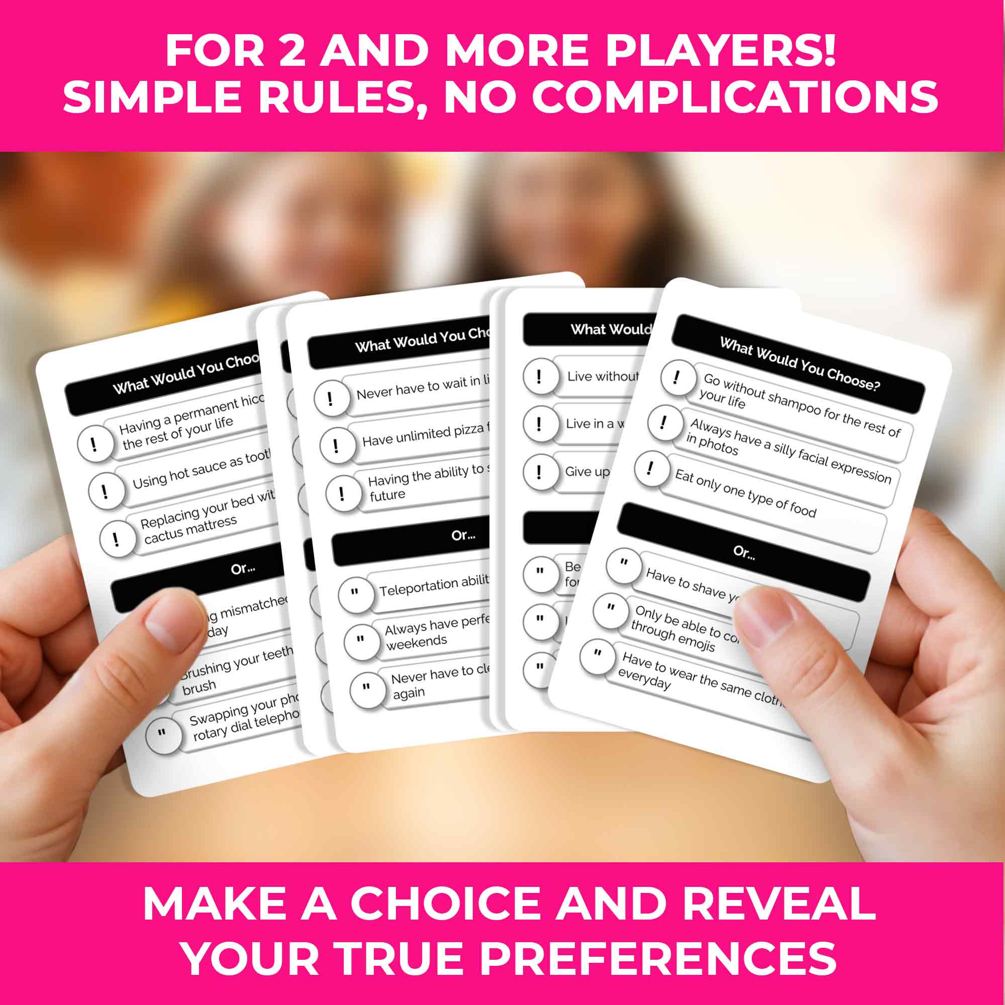 What Would You Choose Board Game