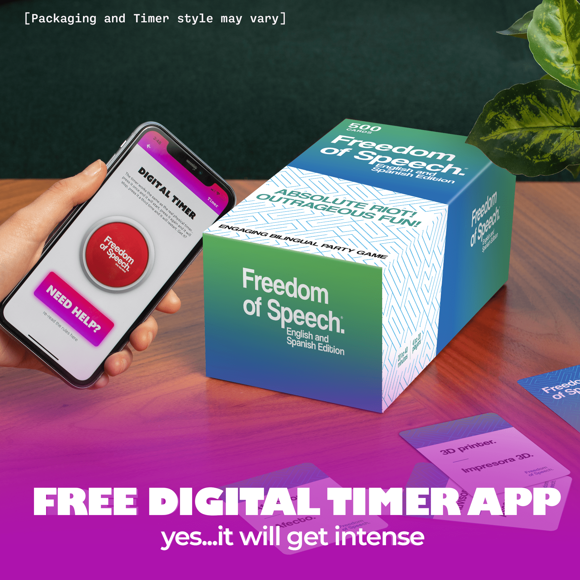 Bilingual Card Game – Fun Spanish & English Family Game