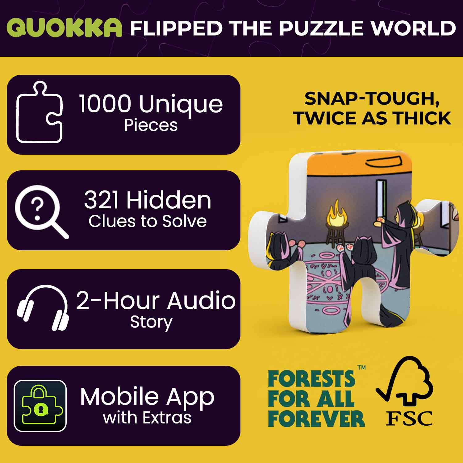 Puzzles with Hidden Secrets & Audio