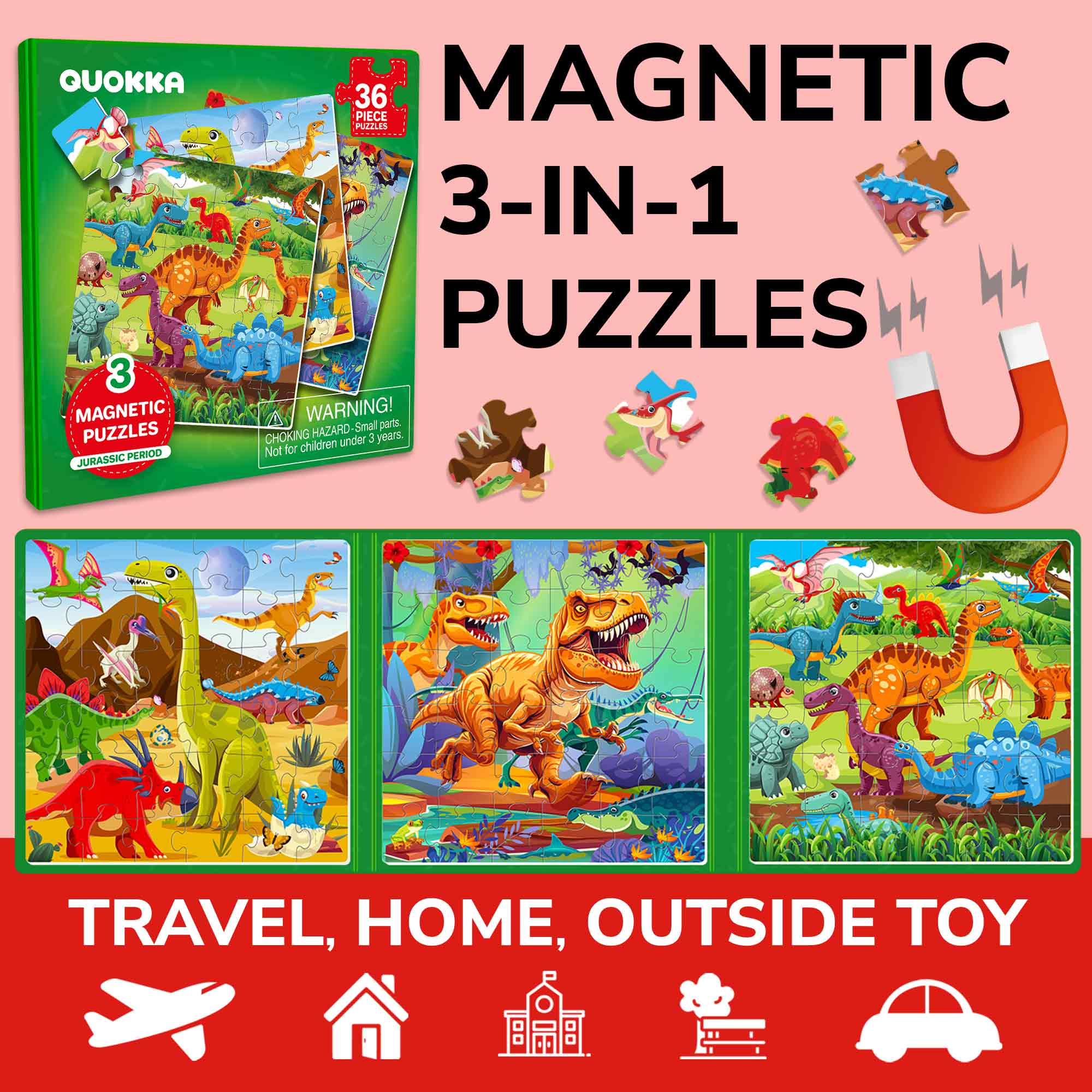 Magnetic Puzzles for Kids