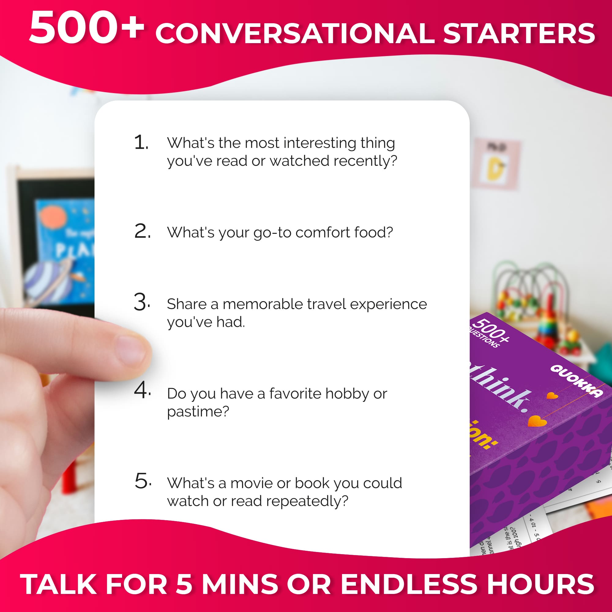 500 Questions card game