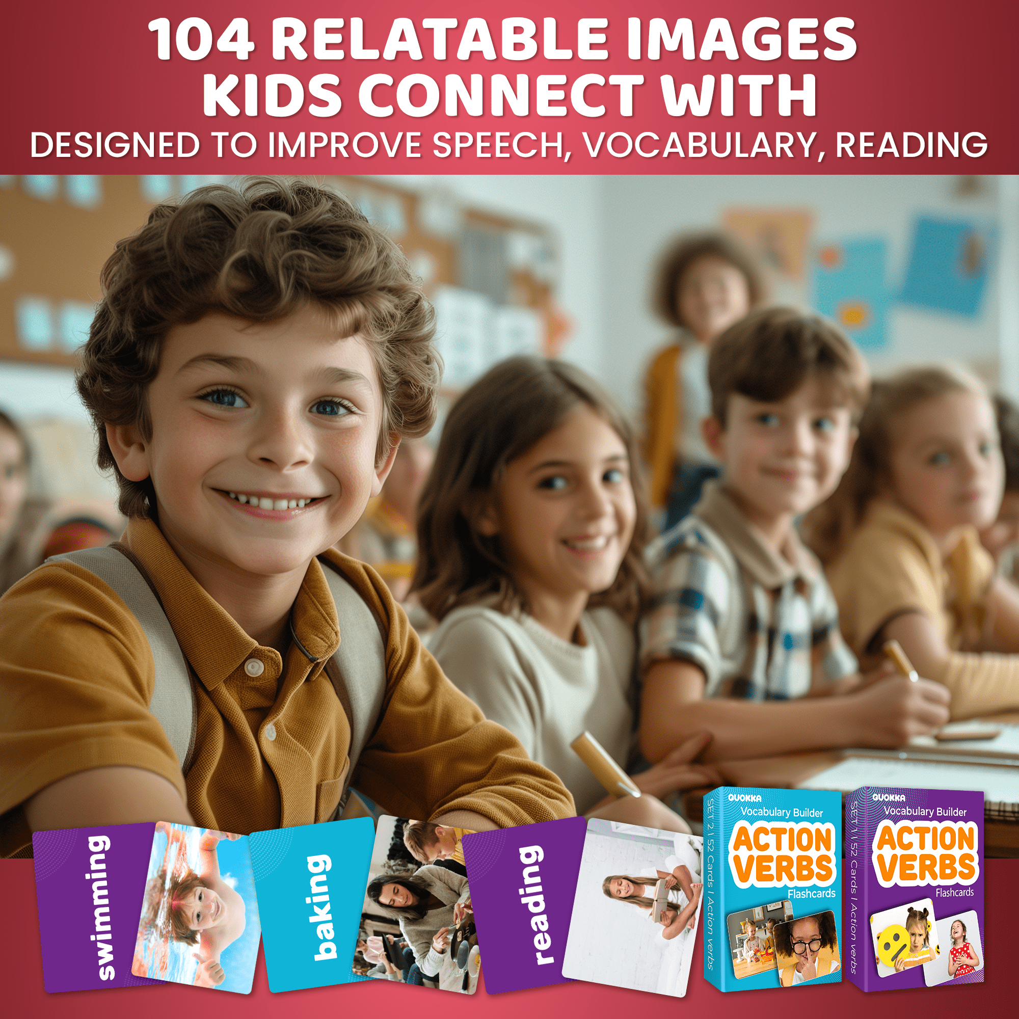 Educational Vocabulary Builder with Realistic Images for Kids