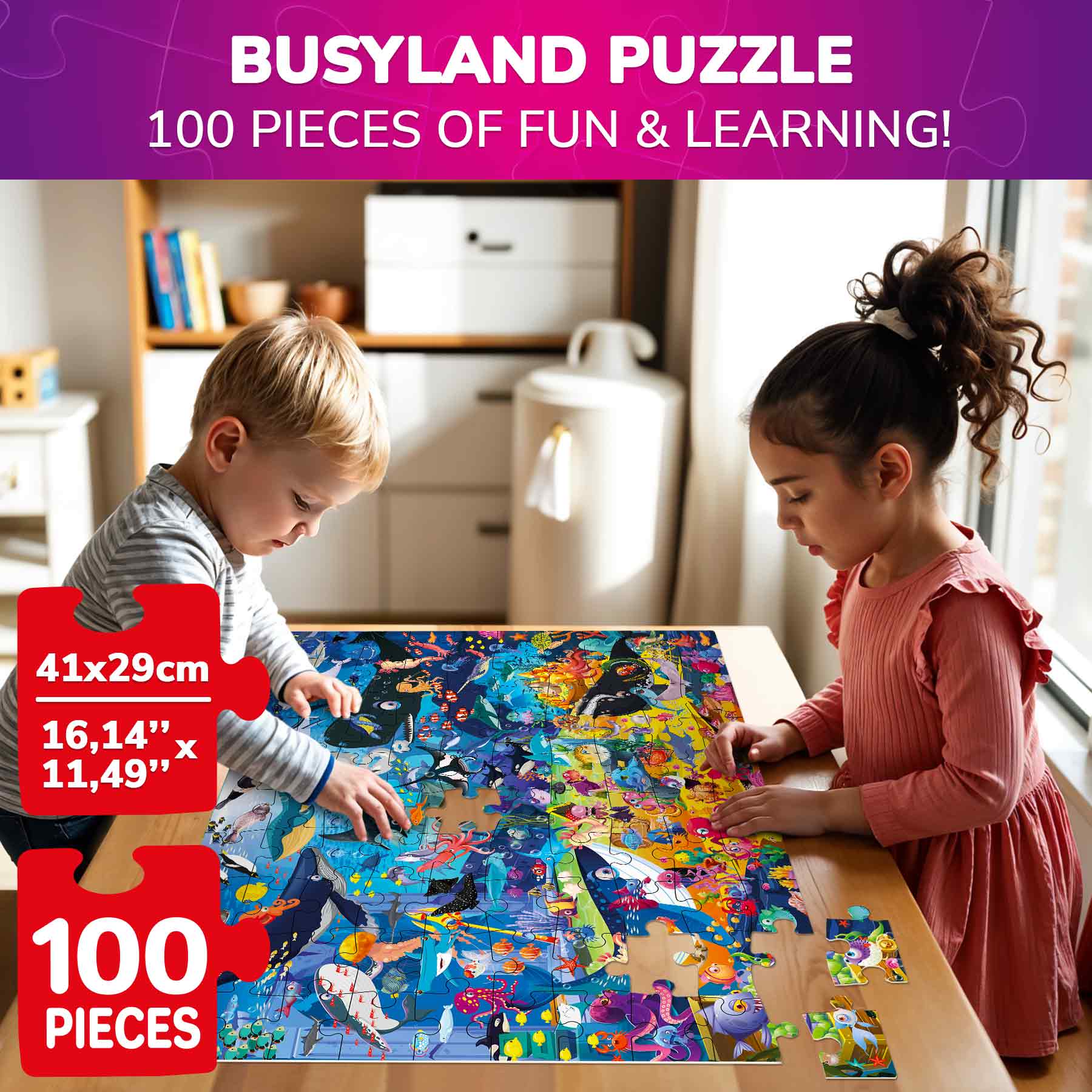 Jigsaw Puzzle Ocean Animals
