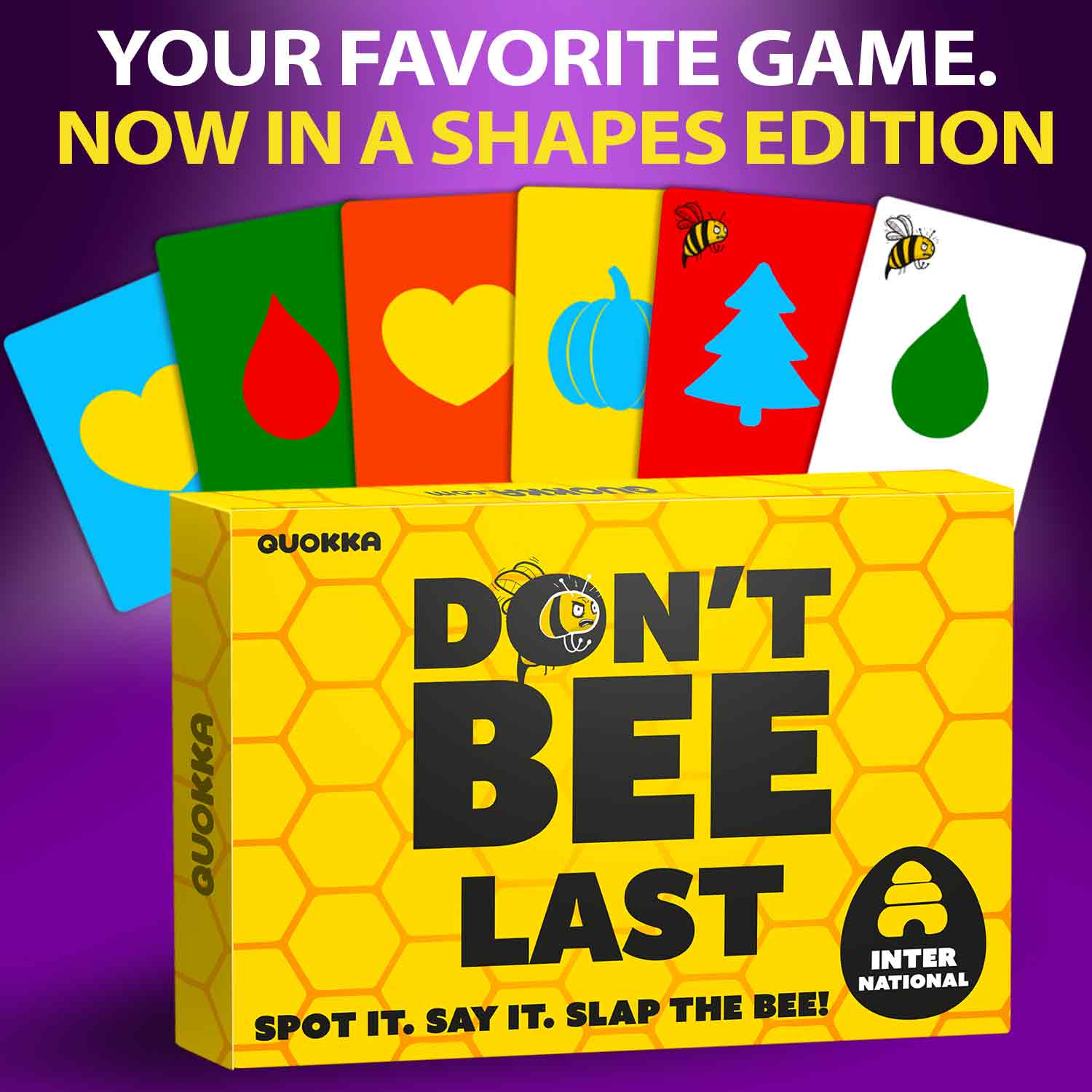 Don’t BEE Last Family Board Game for Kids - Global Edition