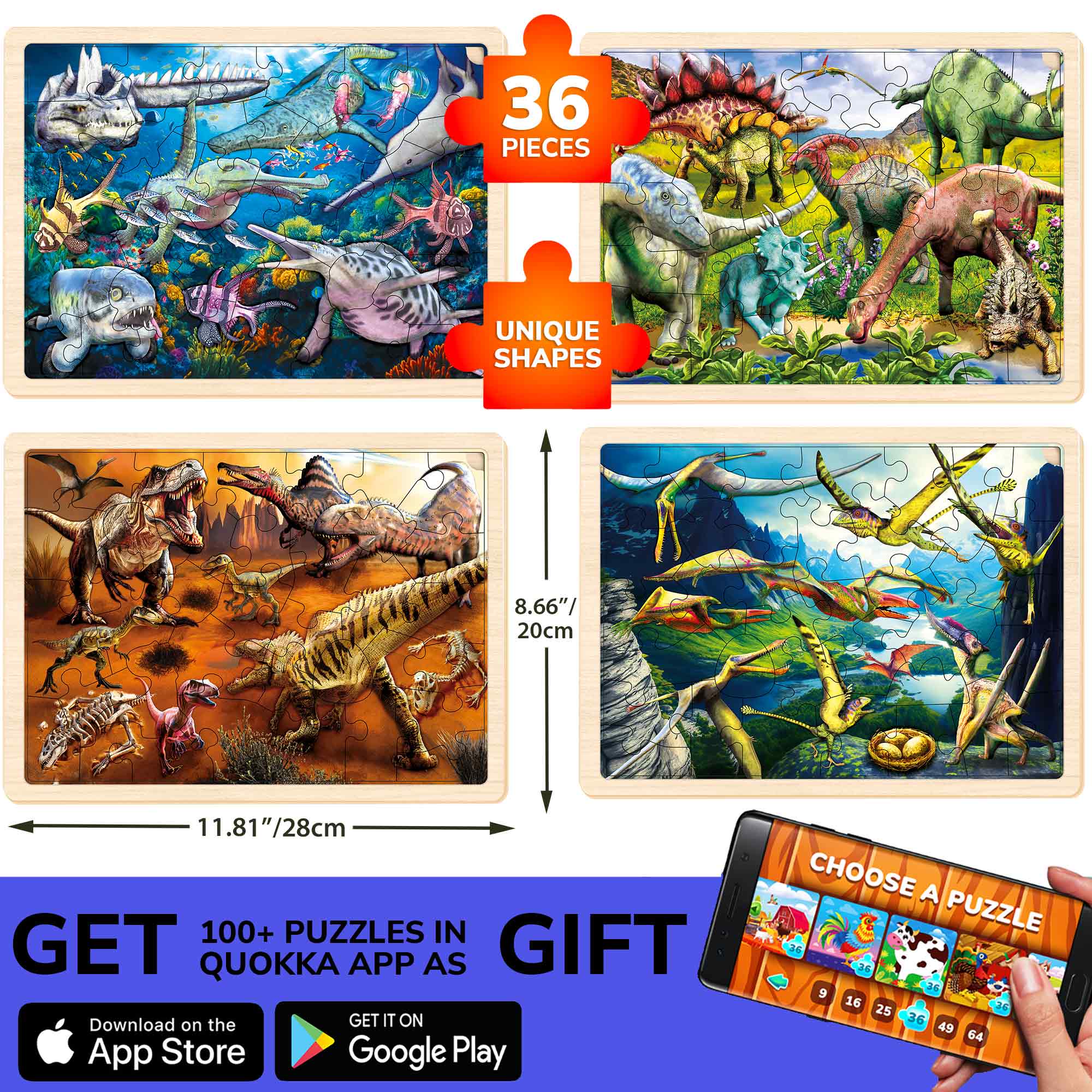 Dinosaurs Puzzles
