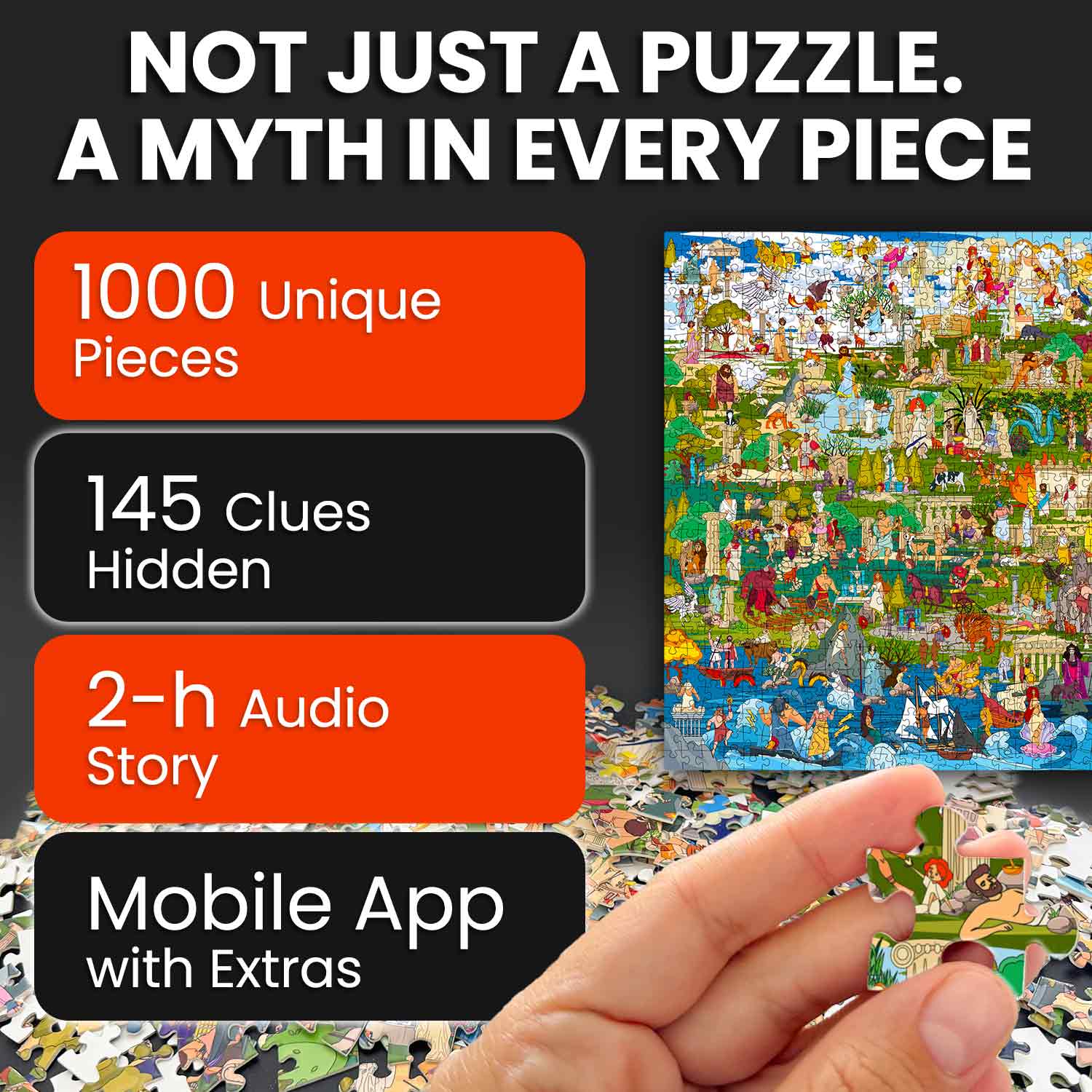 Adult Puzzles with Secret Tasks