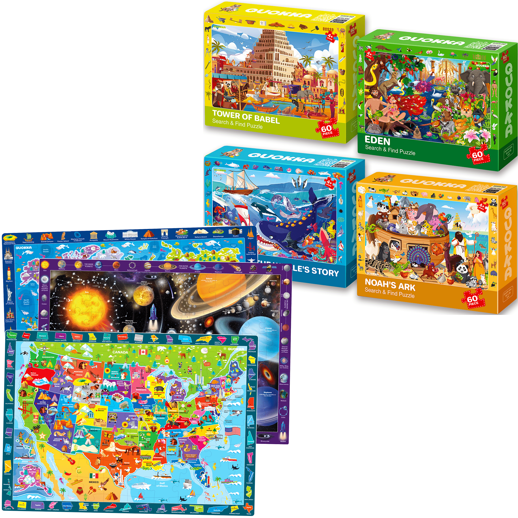 100 Piece Puzzles