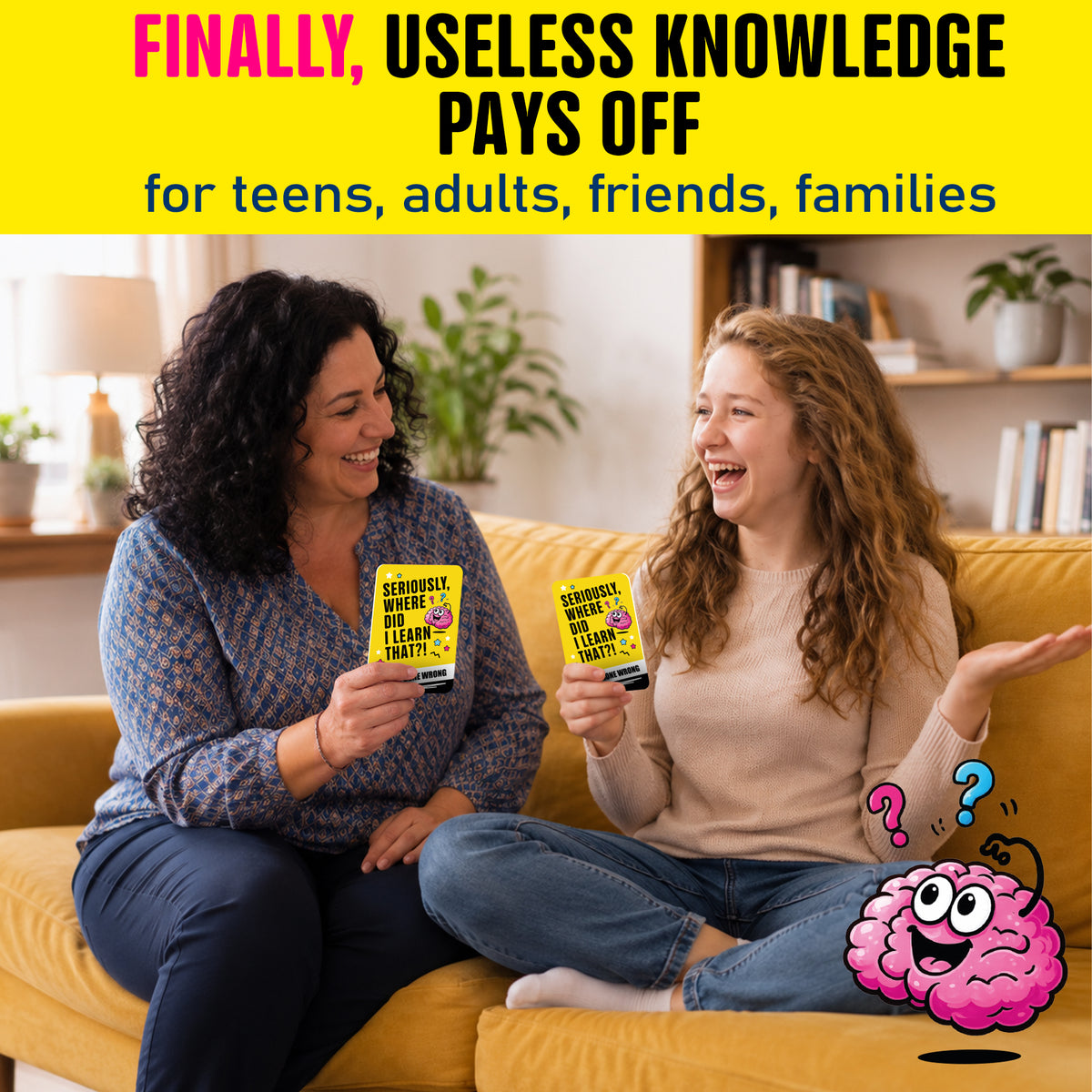 Trivia Card Games for Adults & Teens - 300 Questions on Science Facts