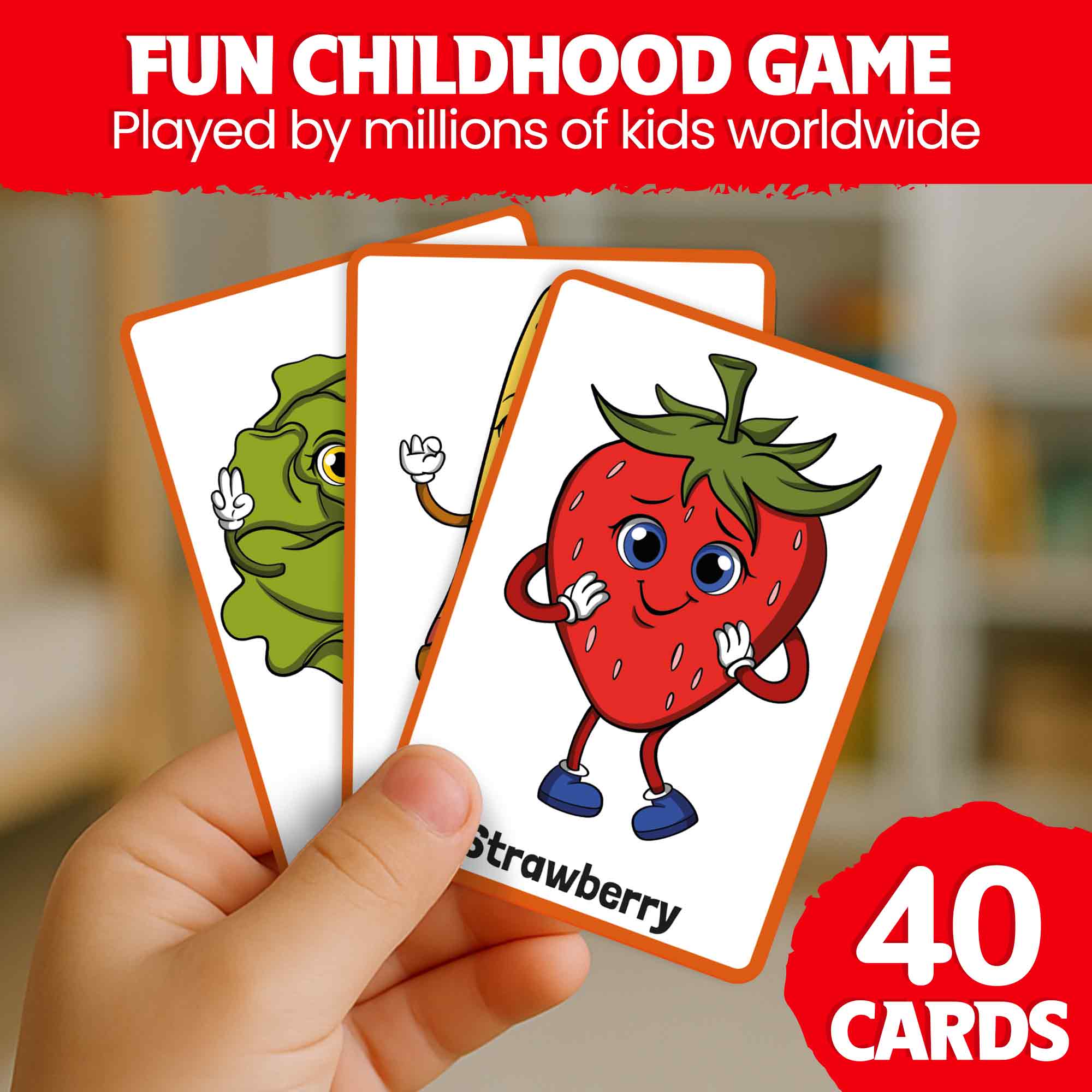 Memory Card Game for Kids Ages 4–8 Educational & Engaging Fun Game