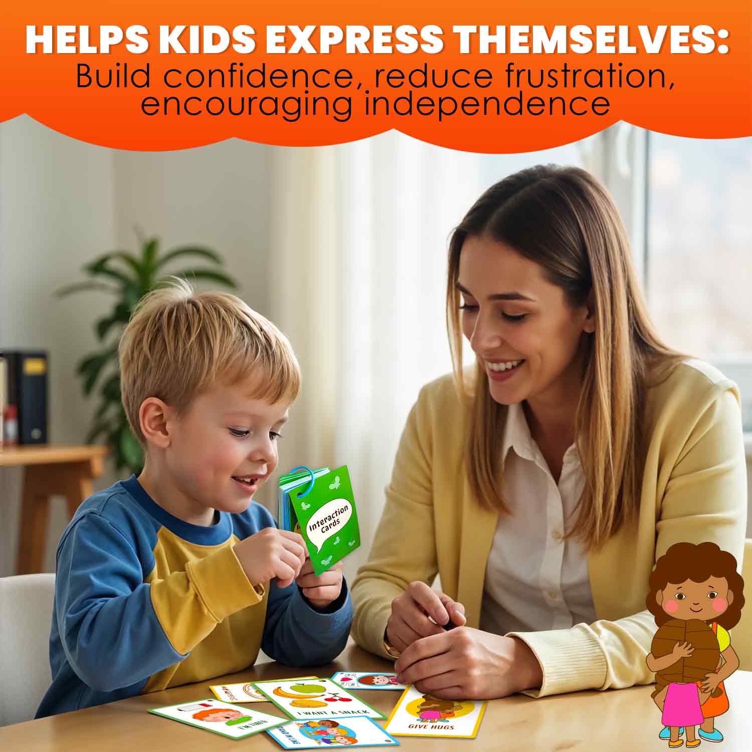 Visual Cards for Non-Verbal Communication