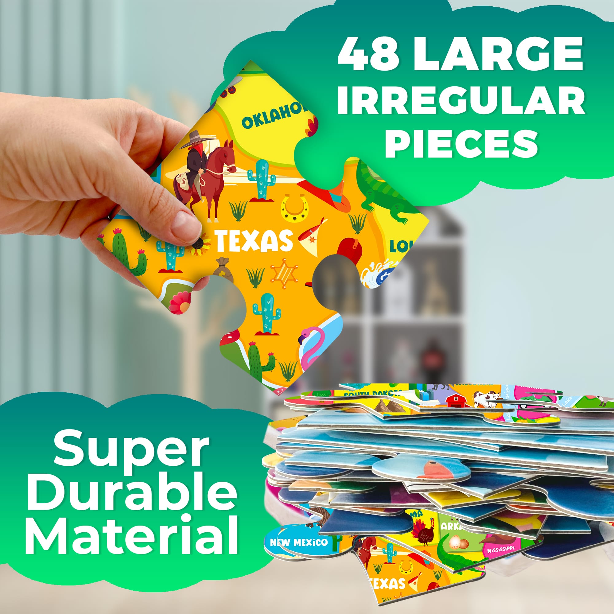 Educational Floor Puzzles