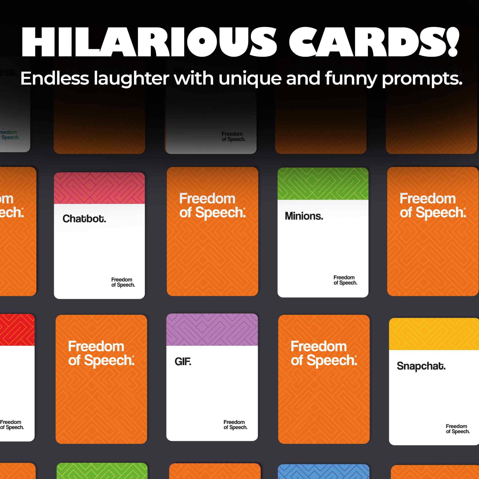 Freedom of Speech Card Game