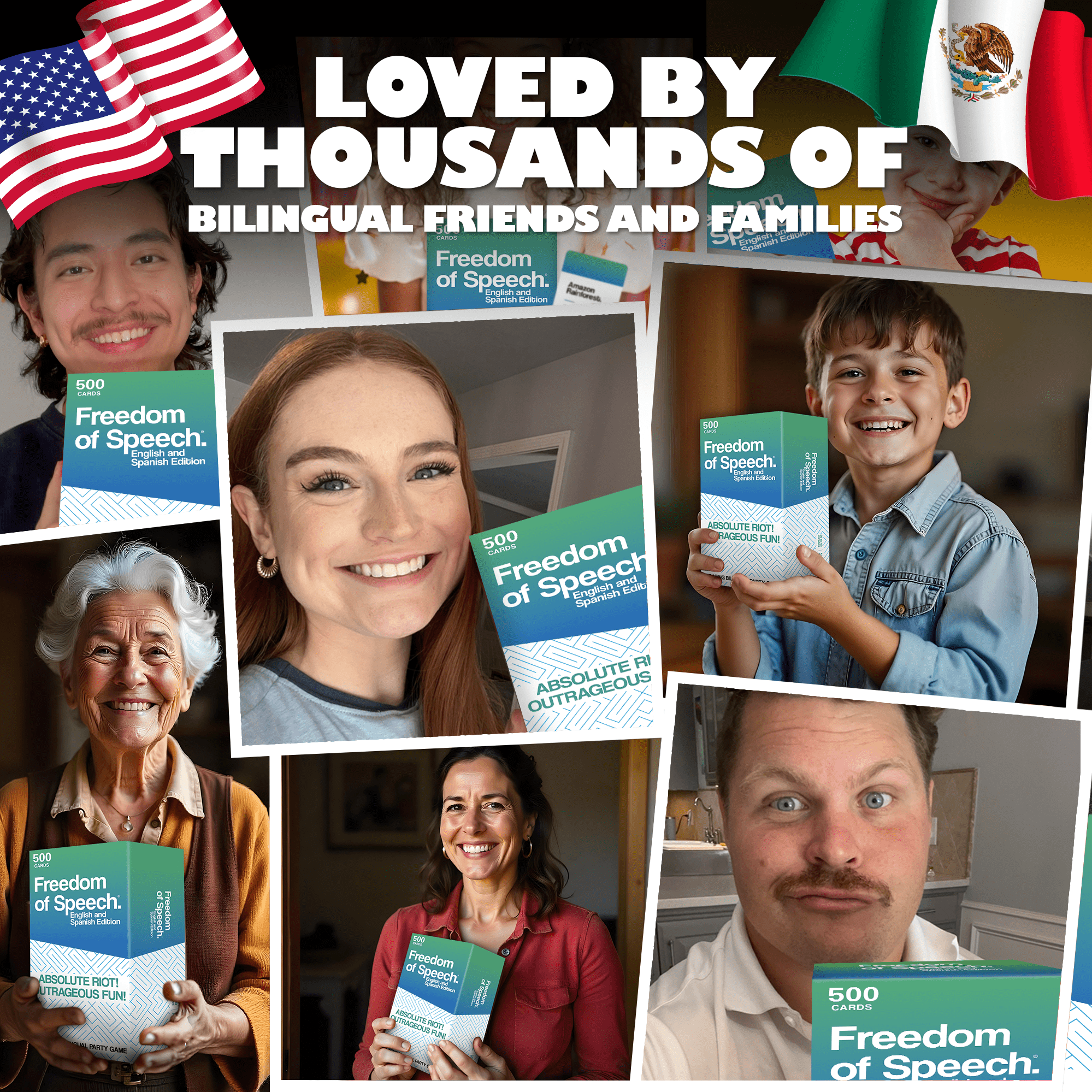 Bilingual Card Game – Fun Spanish & English Family Game