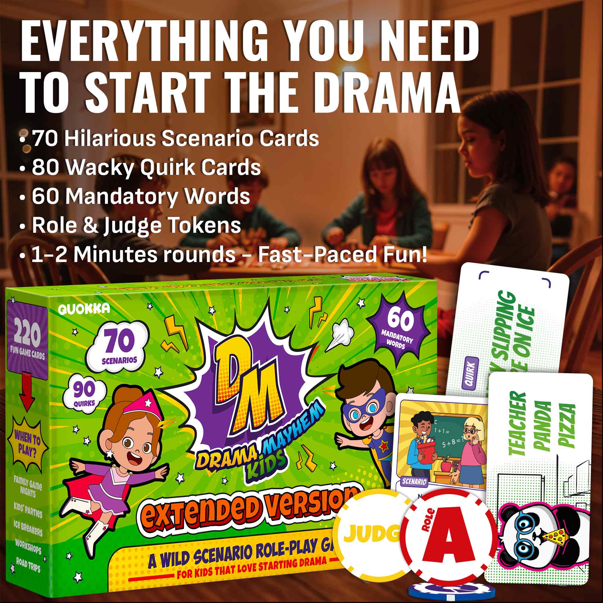 Drama Mayhem Extended Pack for Kids