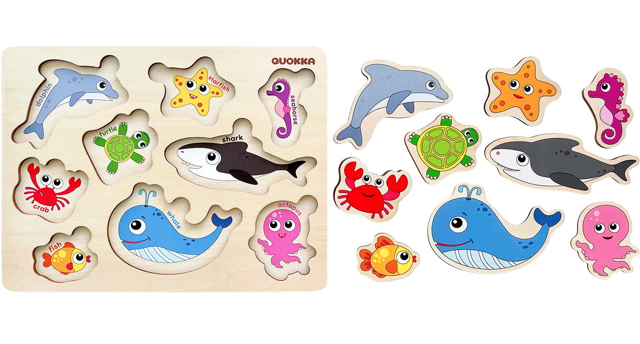Ocean Animal Puzzles