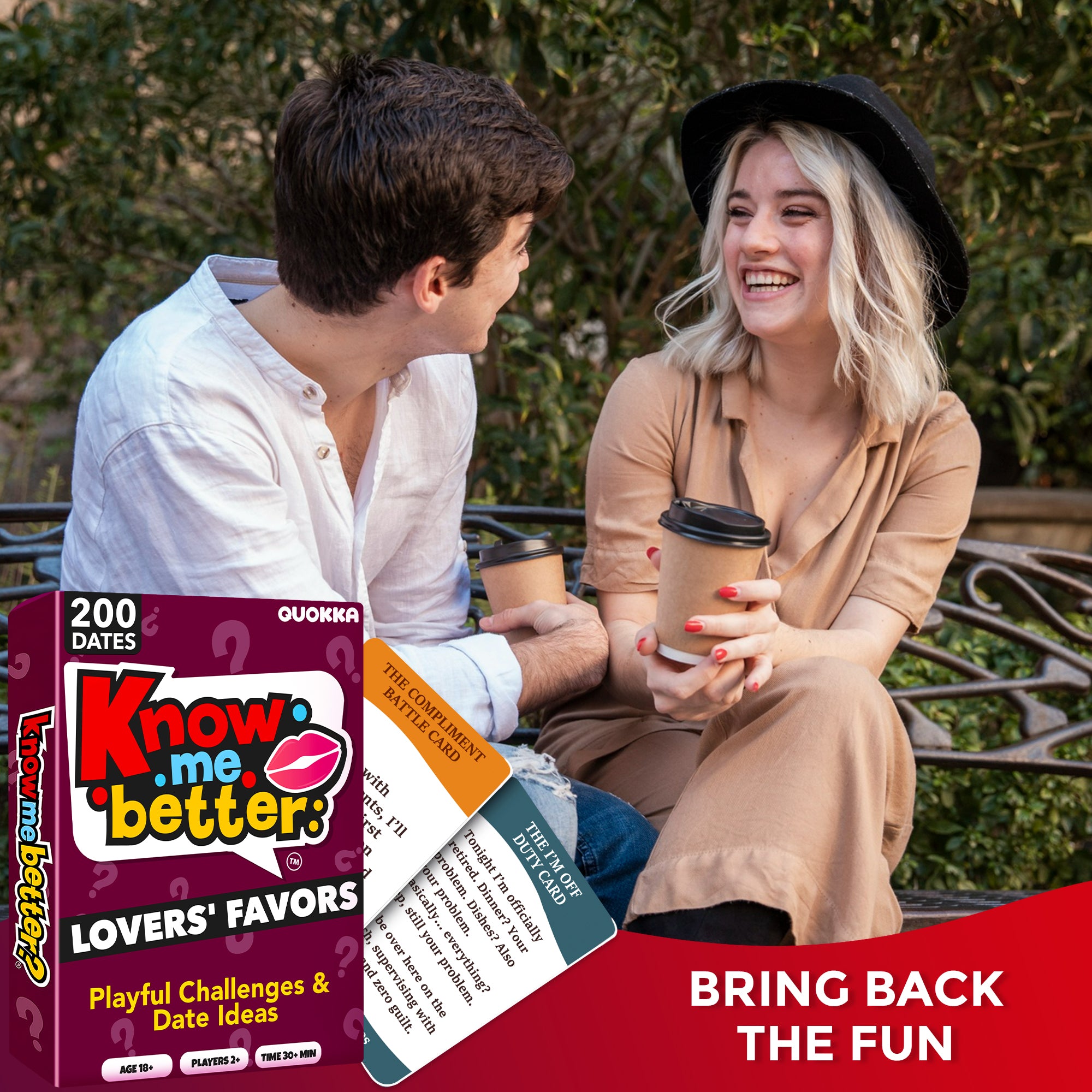 Lovers’ Favors Couples Card Game – Playful Dares & Challenges