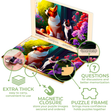 Load image into Gallery viewer, QUOKKA 100 Piece Dementia Puzzles for Elderly | 3 Alzheimers Jigsaw Puzzle Games for Adults with Beavers, Cats, and Dog
