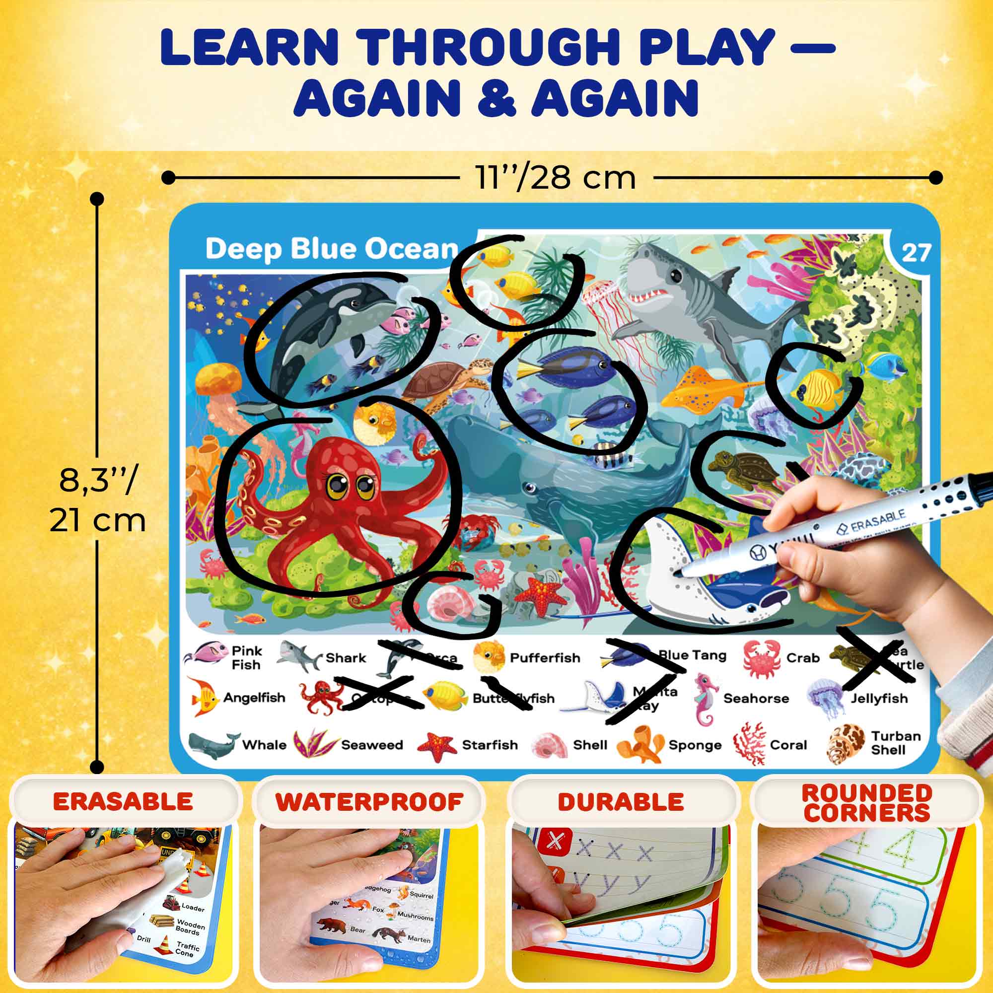 Busy Book for Toddlers - Adventure Search & Find Activity