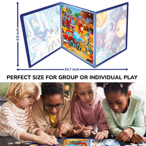 Magnetic Book 24 Piece Puzzles for Kids