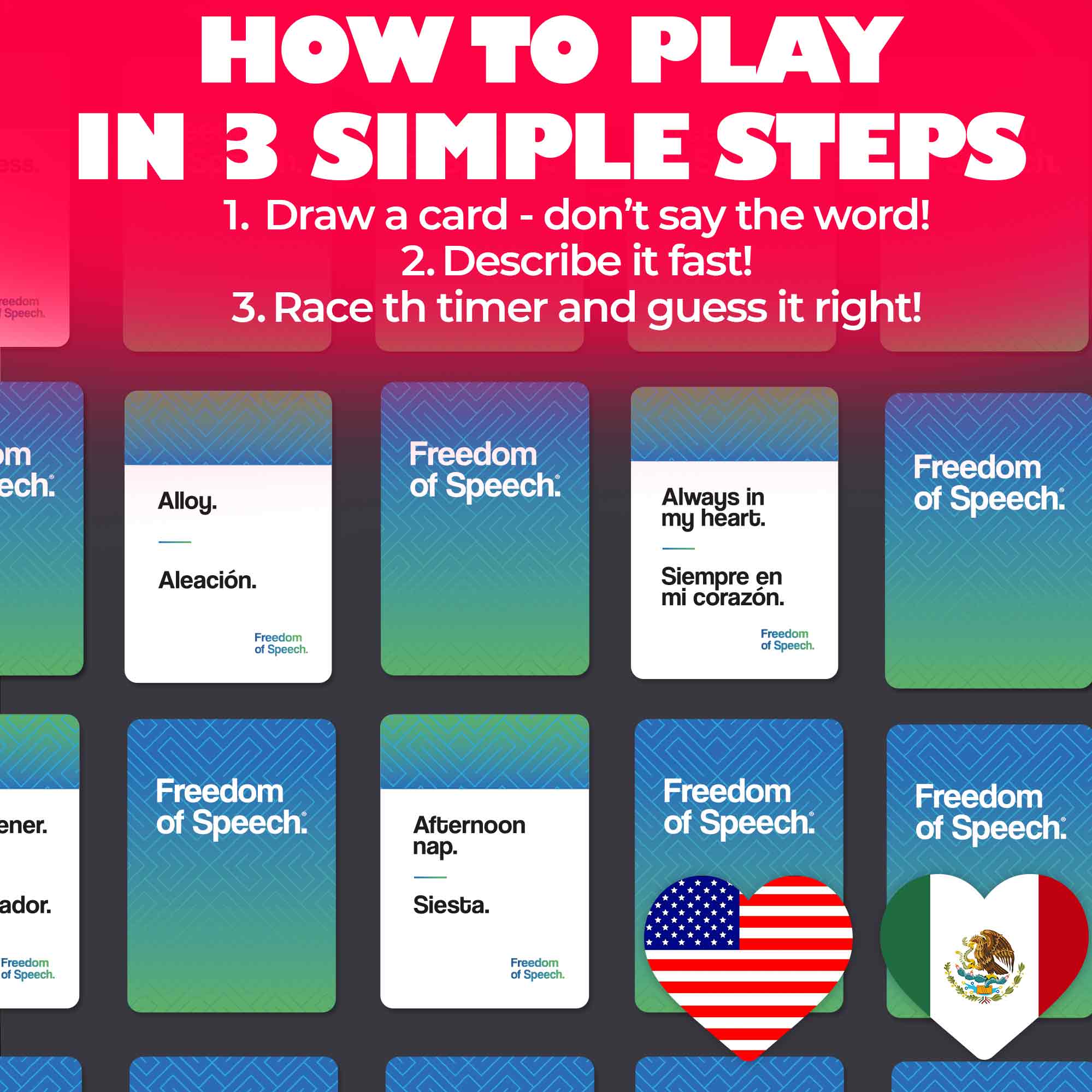 Bilingual Card Game – Fun Spanish & English Family Game