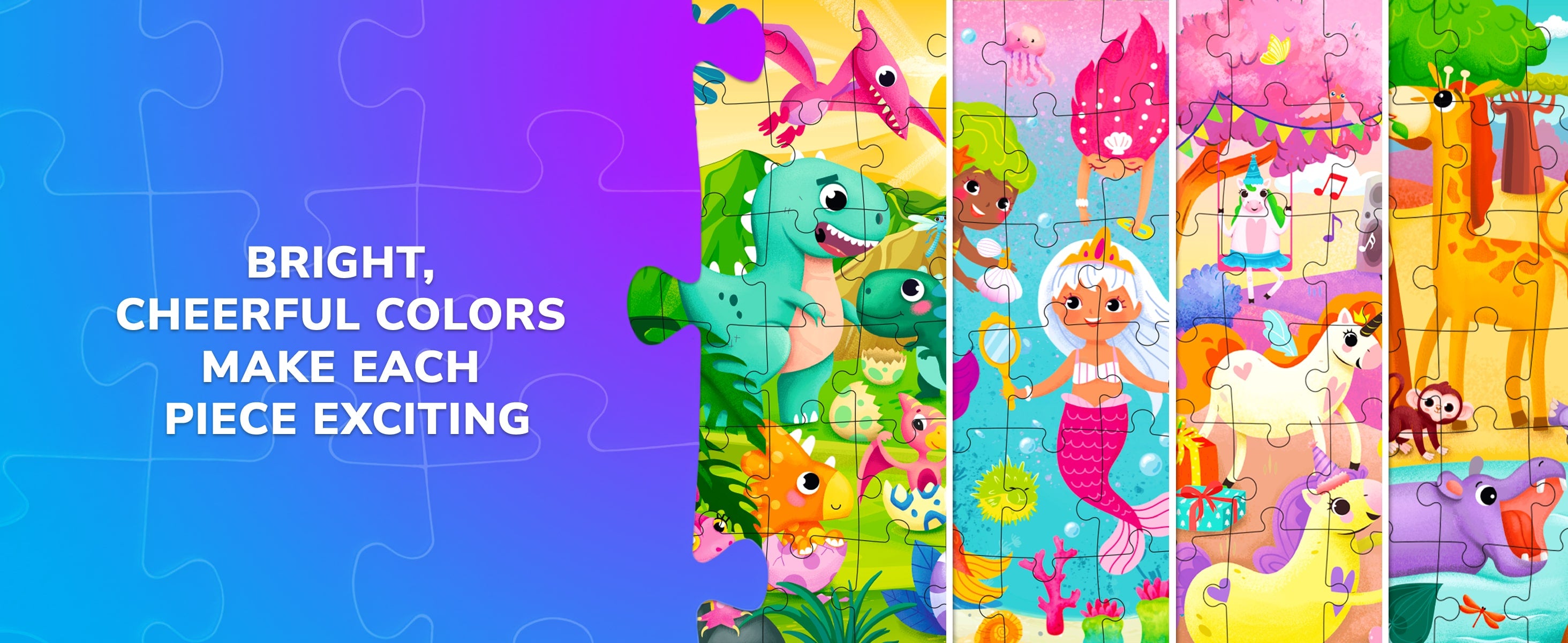 Puzzles for Toddlers Ages 3-5 with