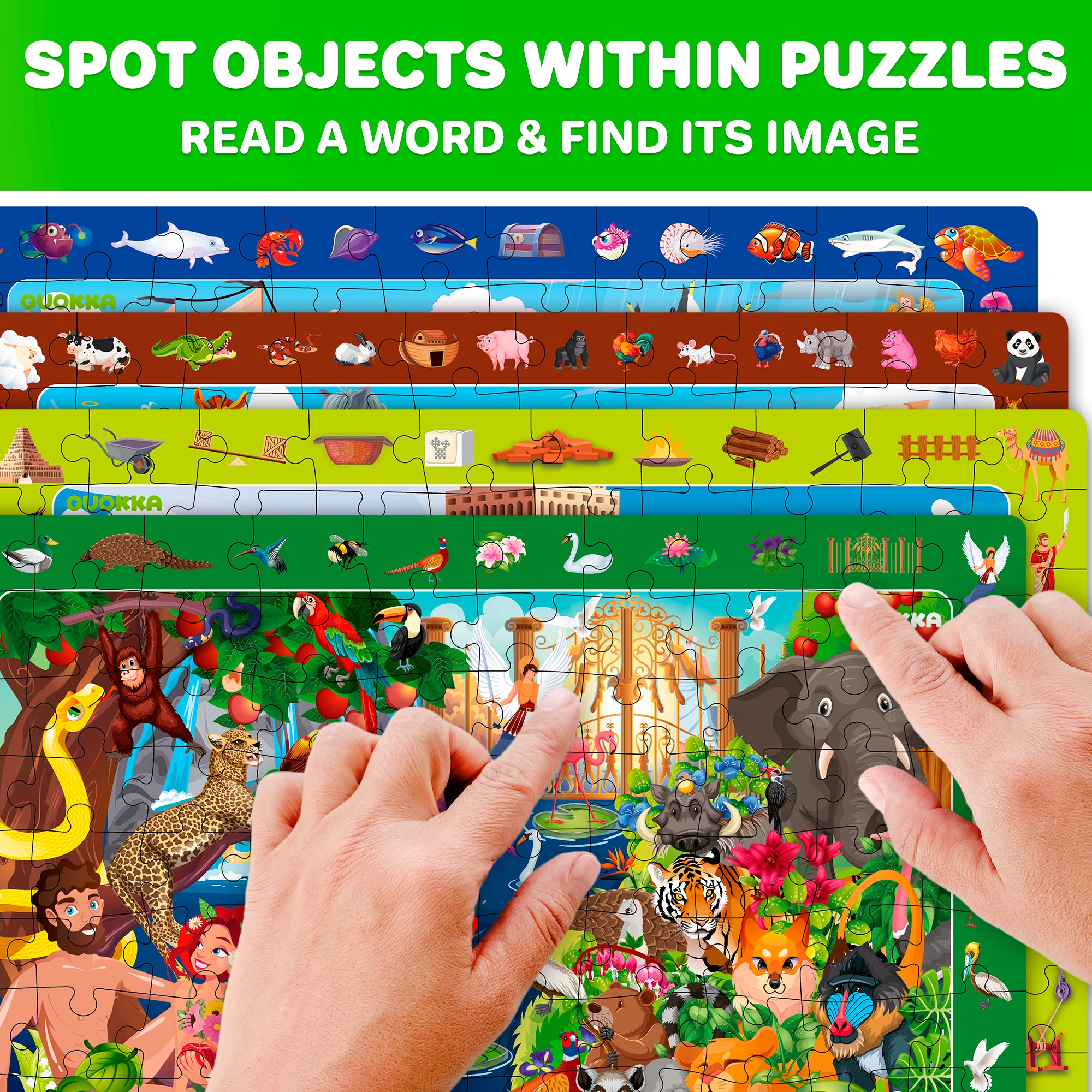60 Piece Puzzles for Kids | Religion Set