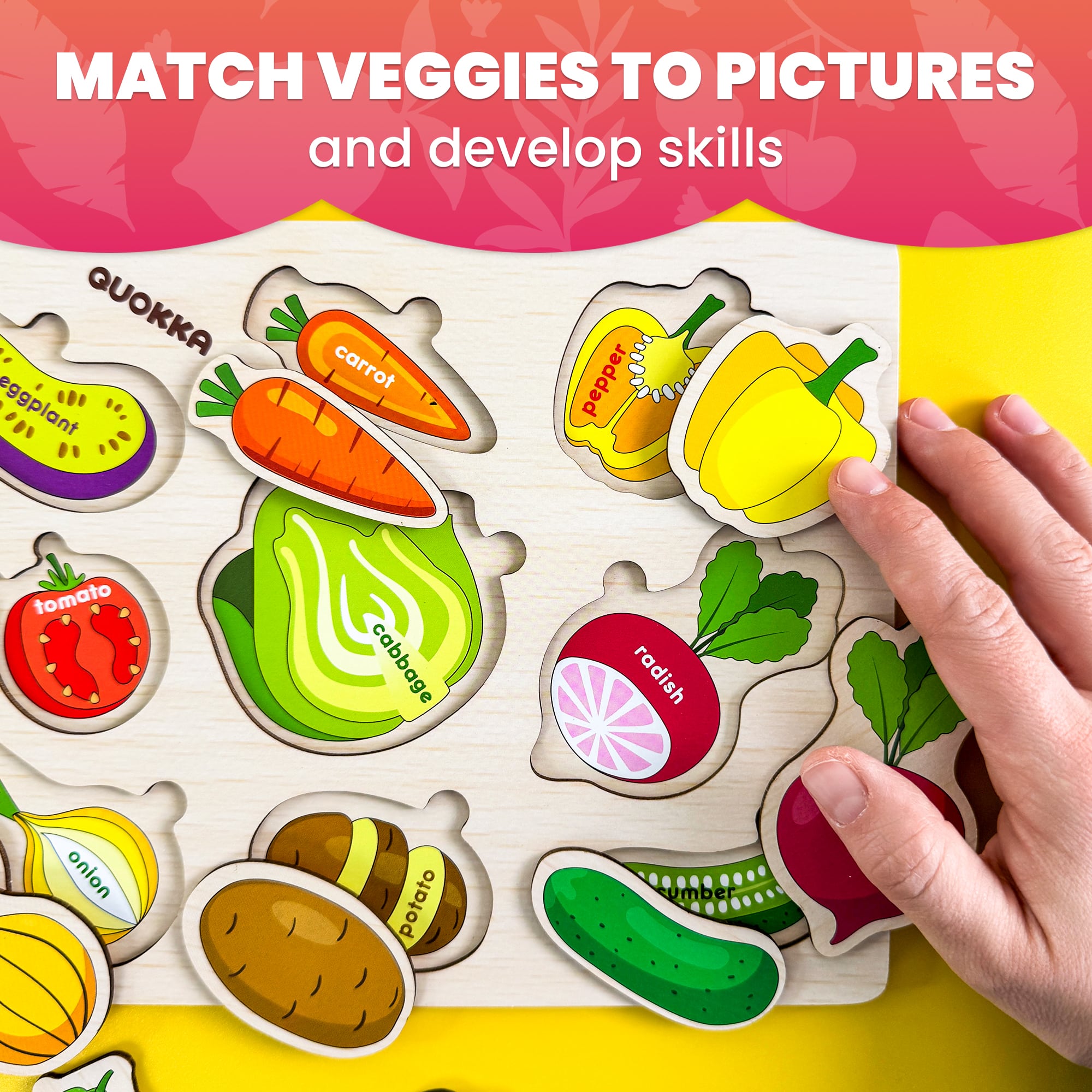 Veggies Learning Toy for Kids