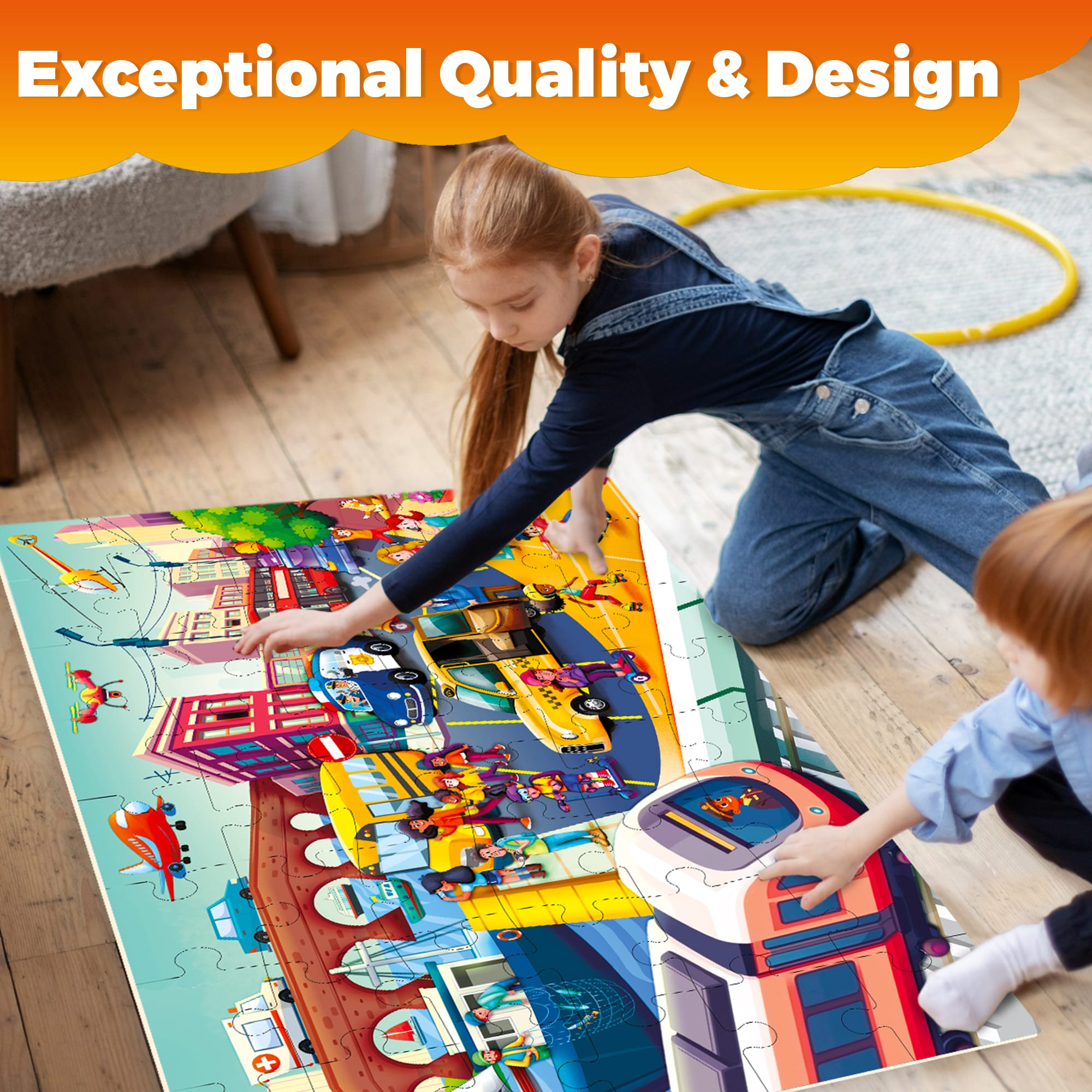 Giant Floor Puzzles for Kids