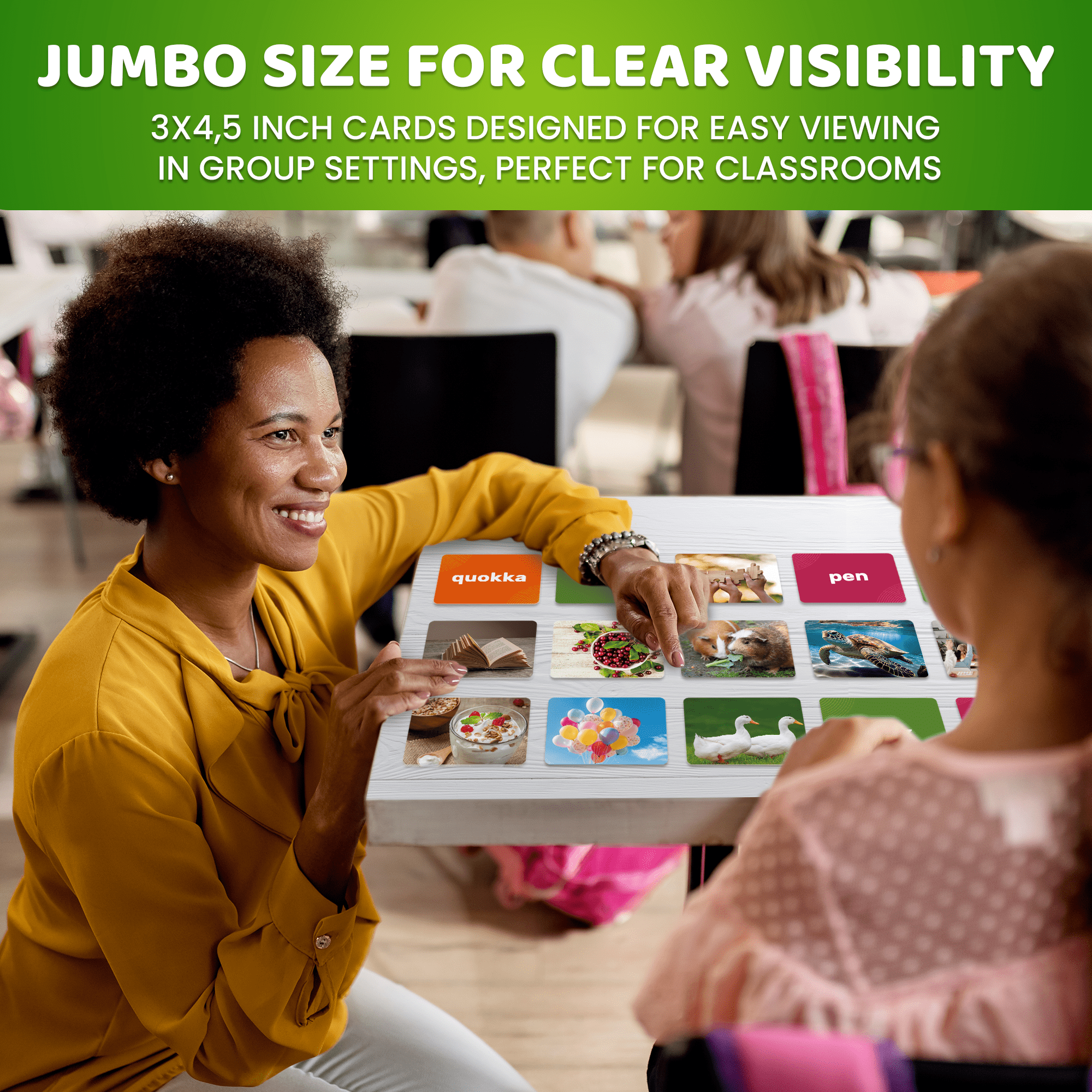 312 Flash Cards Set for Speech Therapy & Vocabulary Building Activities